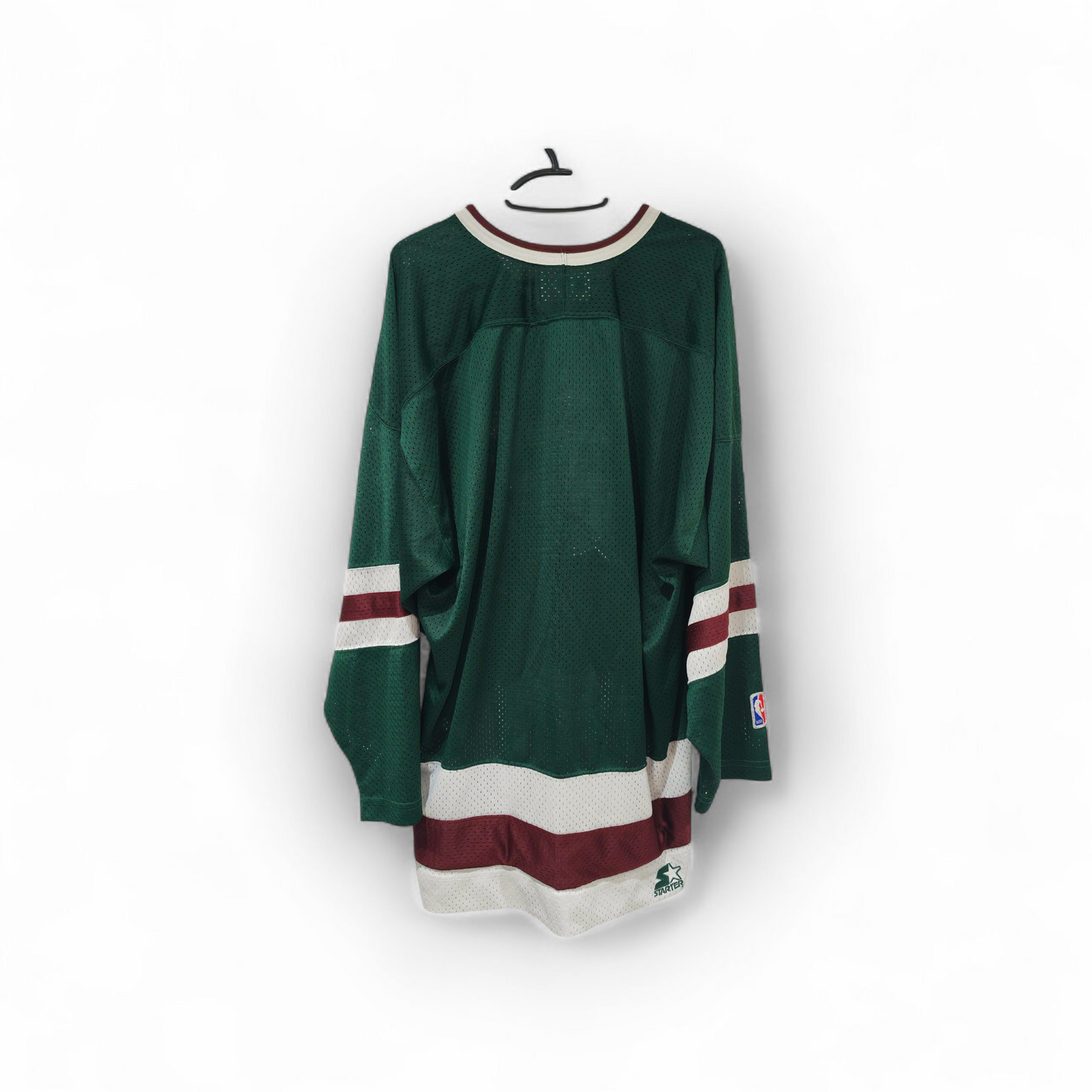 Starter Seattle Supersonics NBA Hockey Style Jersey, Green, Size Large