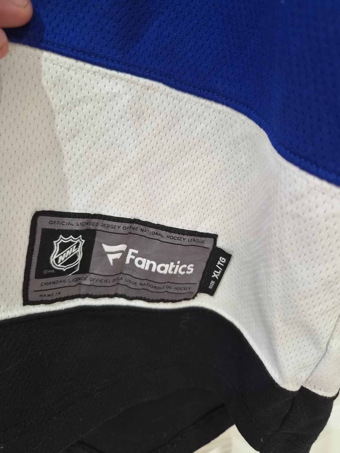 Fanatics Tampa Bay Lightning NHL Jersey, #91 Stamkos, Blue, Size XL