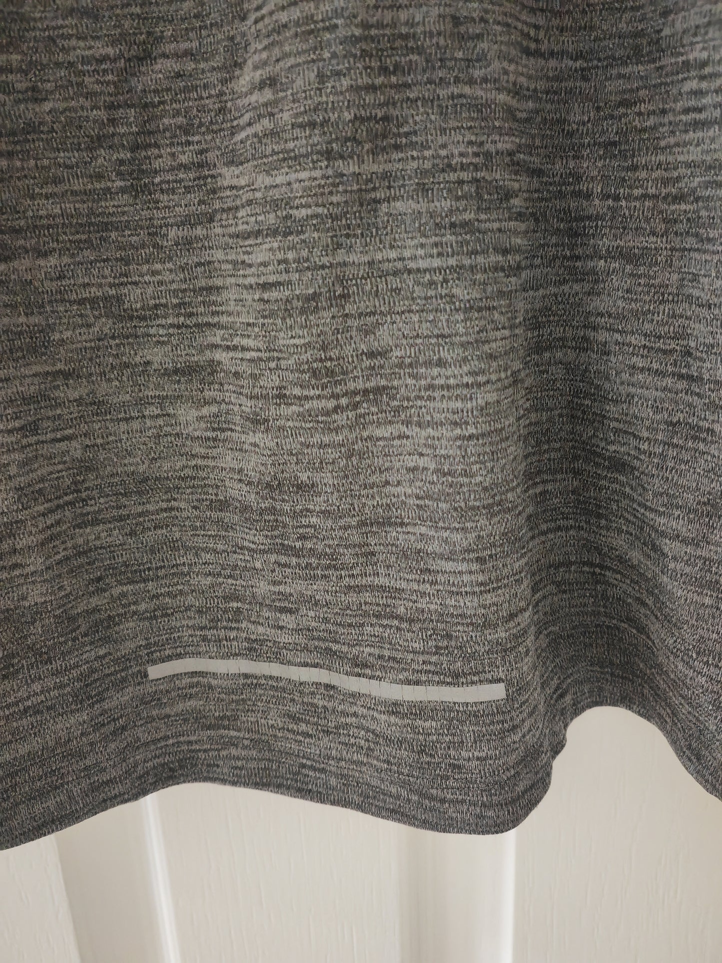 Nike Running 1/2 Zip Long Sleeve Training Top, Grey, Size Small