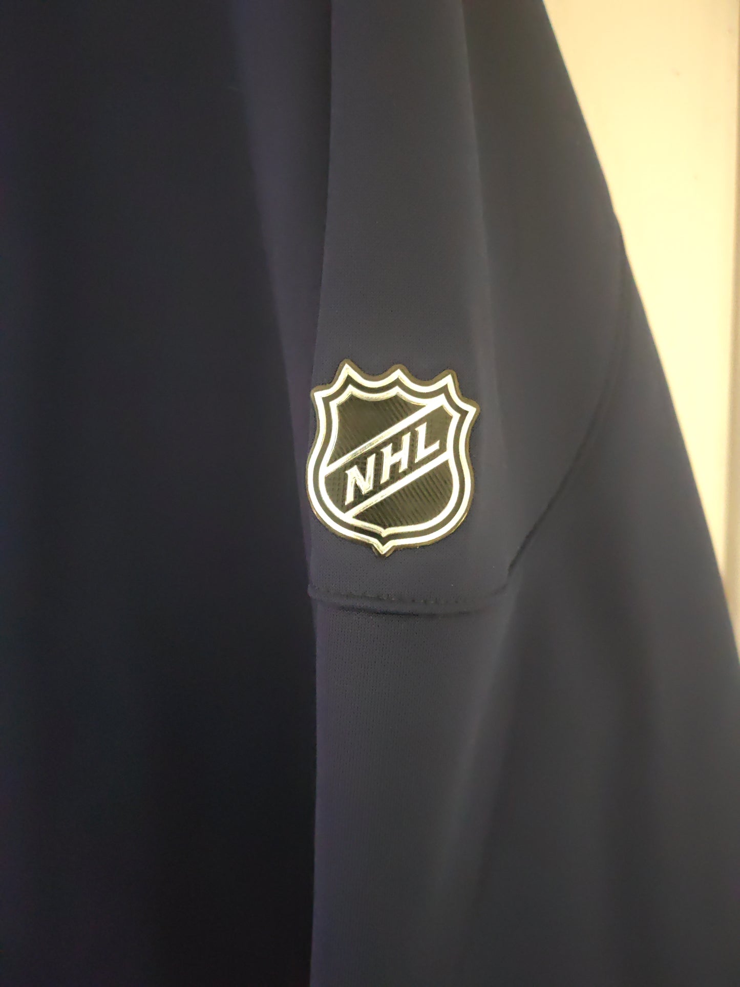 Fanatics Authentic Pro New York Rangers NHL Full Zip Jacket, Navy Blue, Size XXL