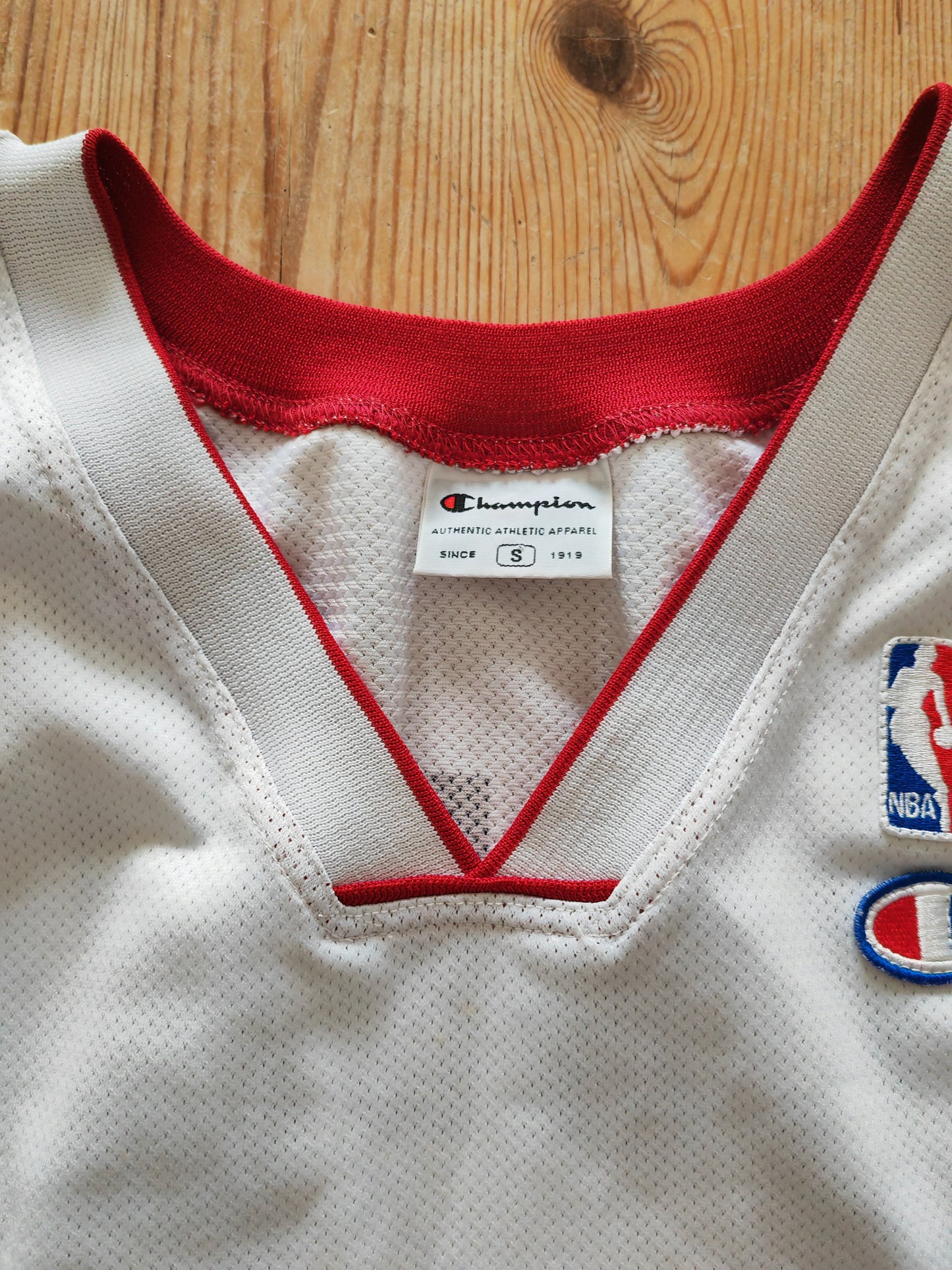 Champion Miami Heat NBA Jersey, #32 O'Neal, White, Size Small