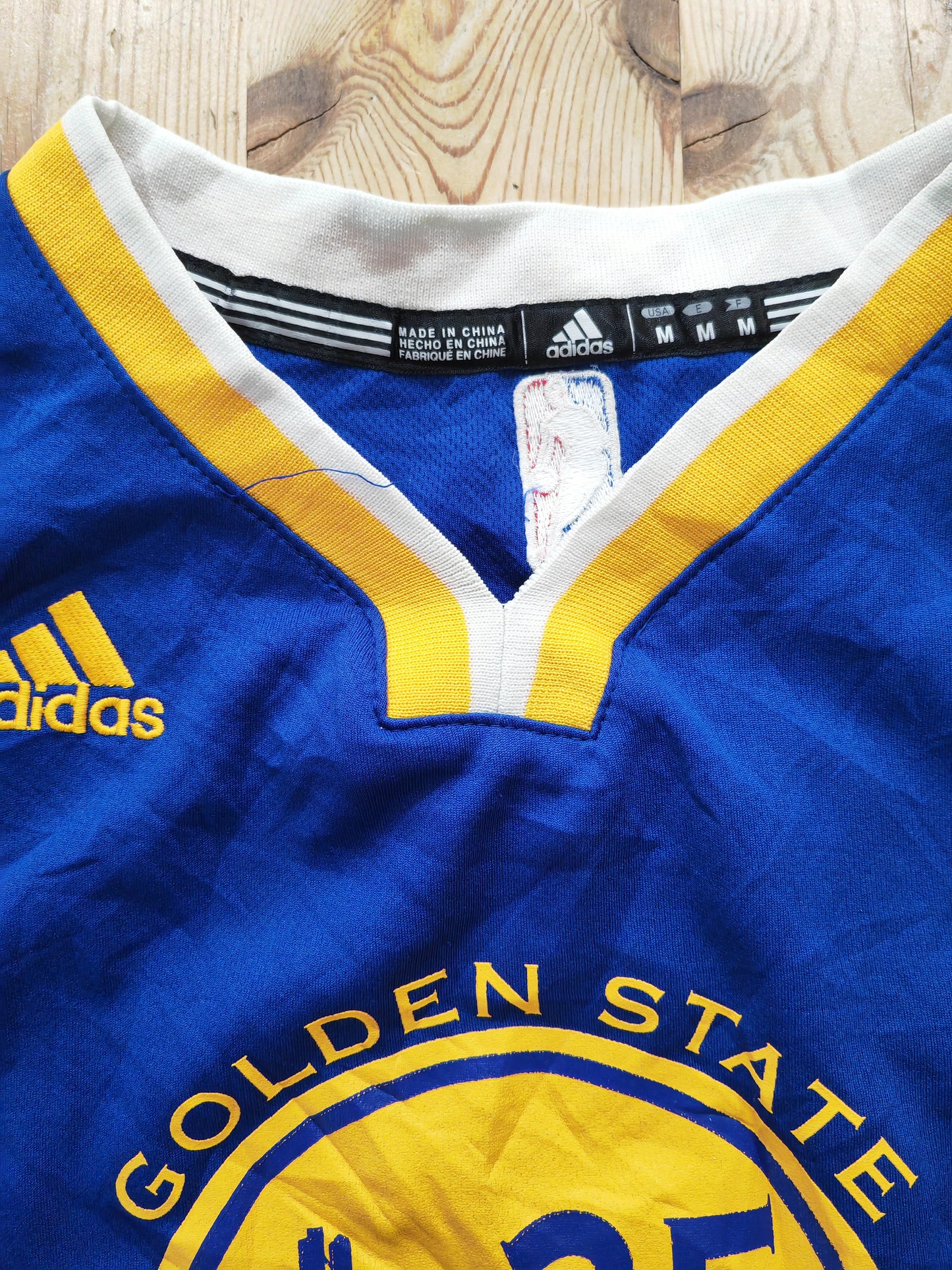 Youth Adidas Golden State Warriors NBA Jersey, #35 Durant, Blue, Size YM