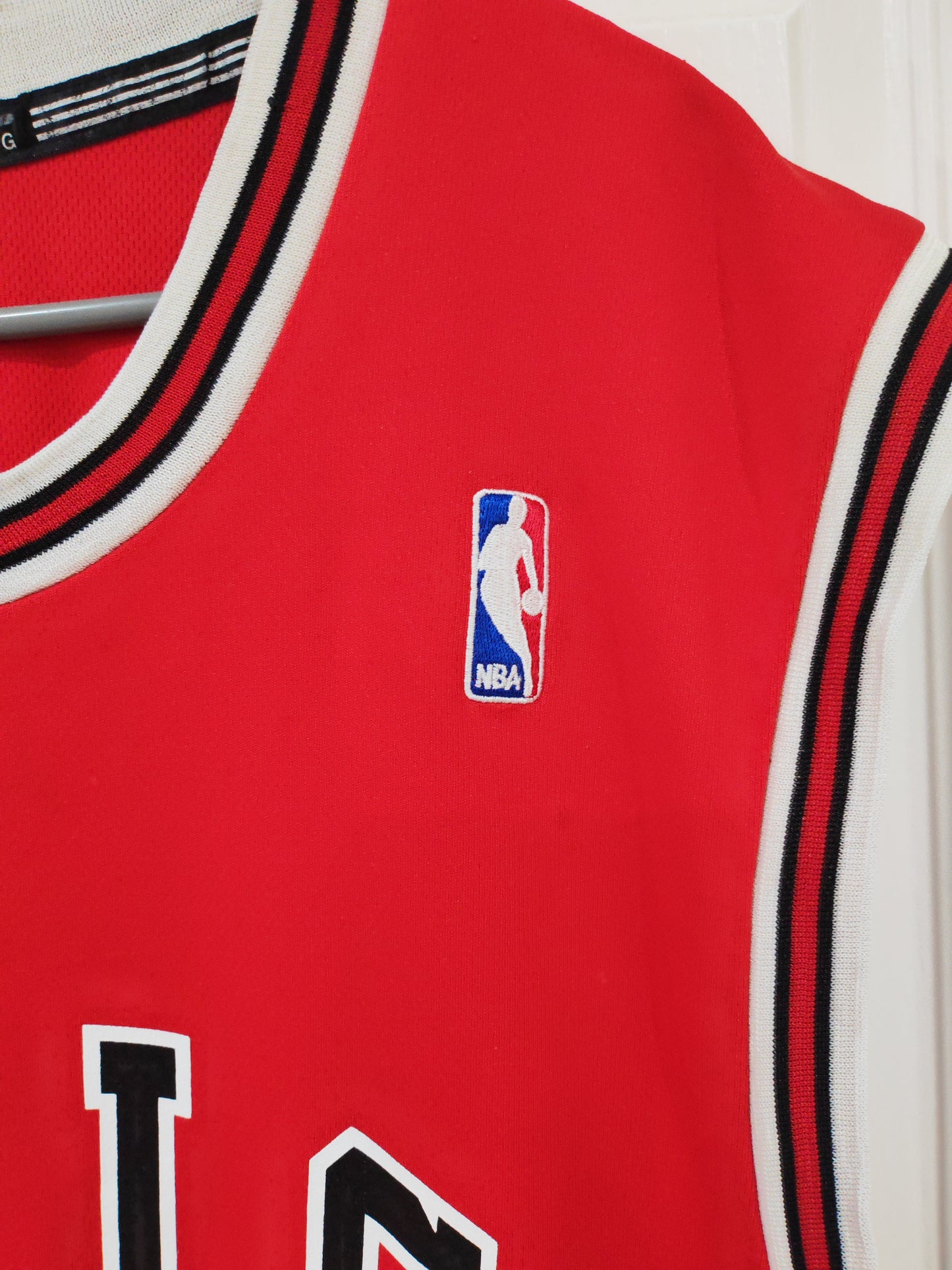 Adidas Chicago Bulls NBA Jersey, #1 Rose, Red, Size Large