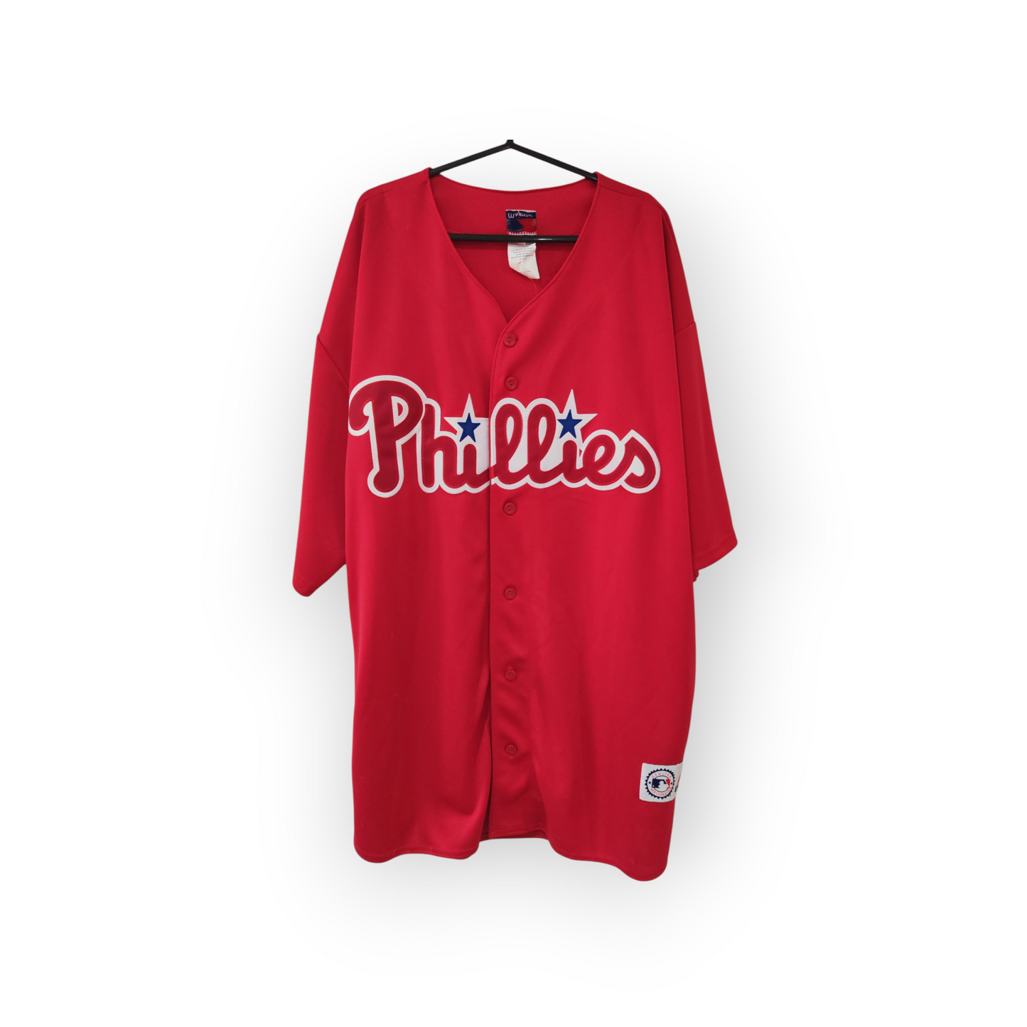 Majestic Philadelphia Phillies MLB Jersey, Red, Size XXL