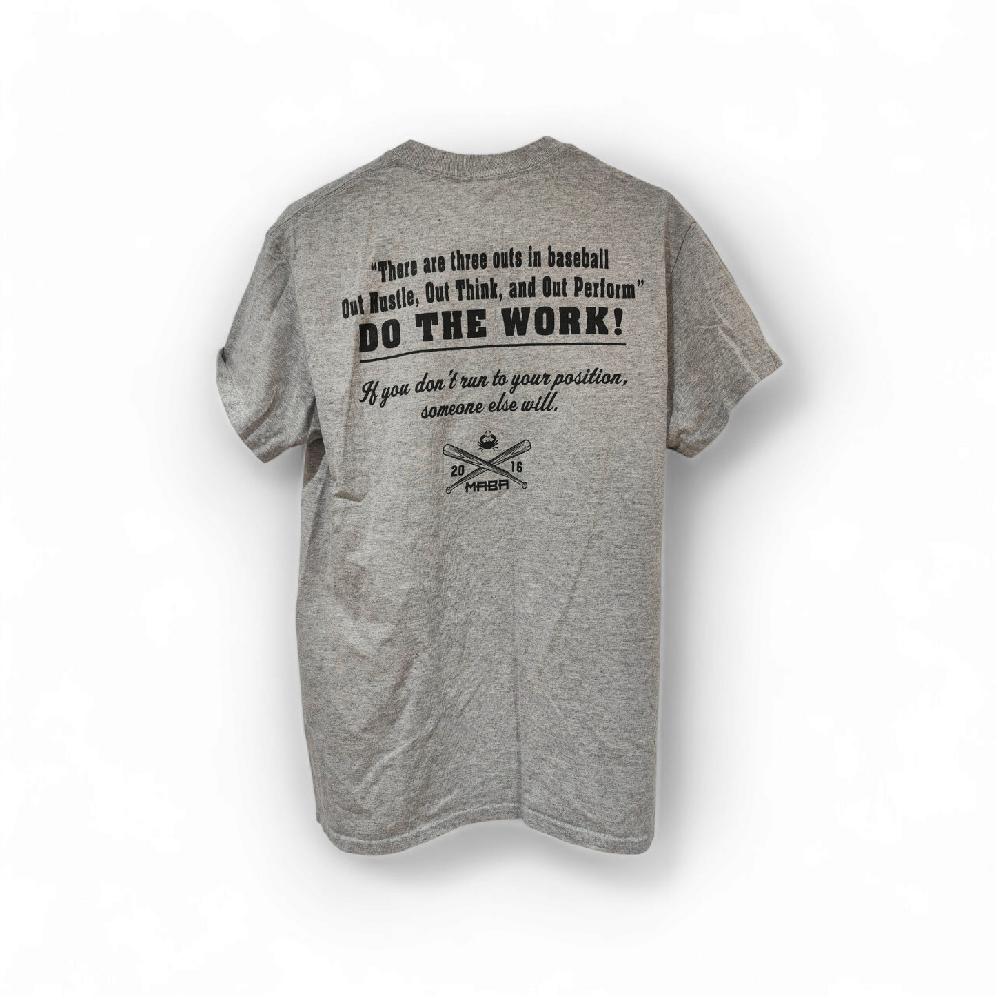 Gildan MABA 2010 Maryland Baseball Classic T Shirt, Grey, Size Small