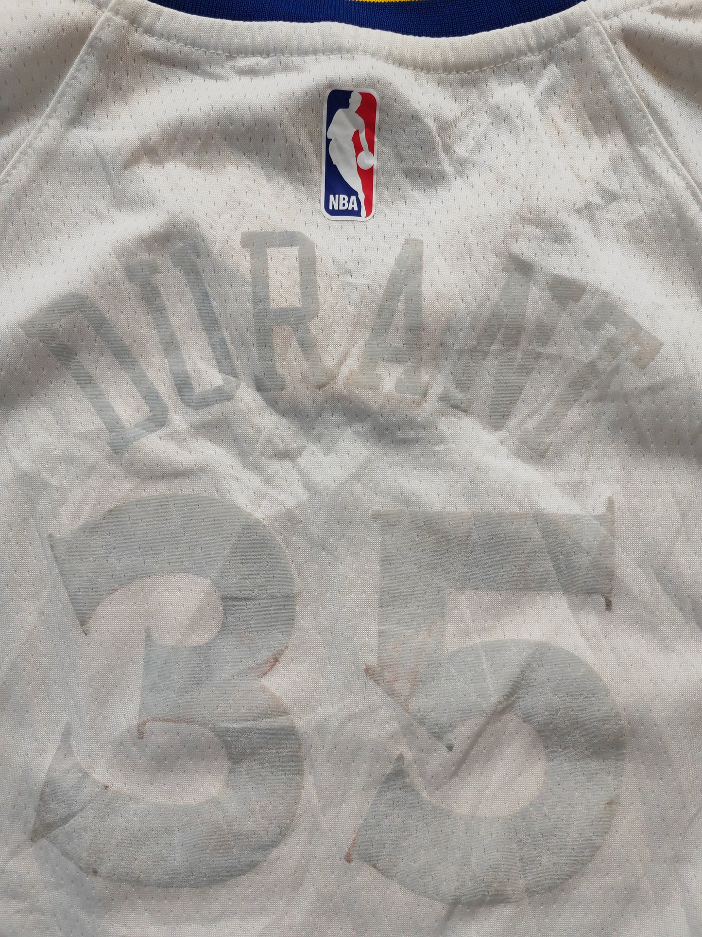 Youth Nike Golden State Warriors Blank NBA Jersey, Print Removed, White, Size YL