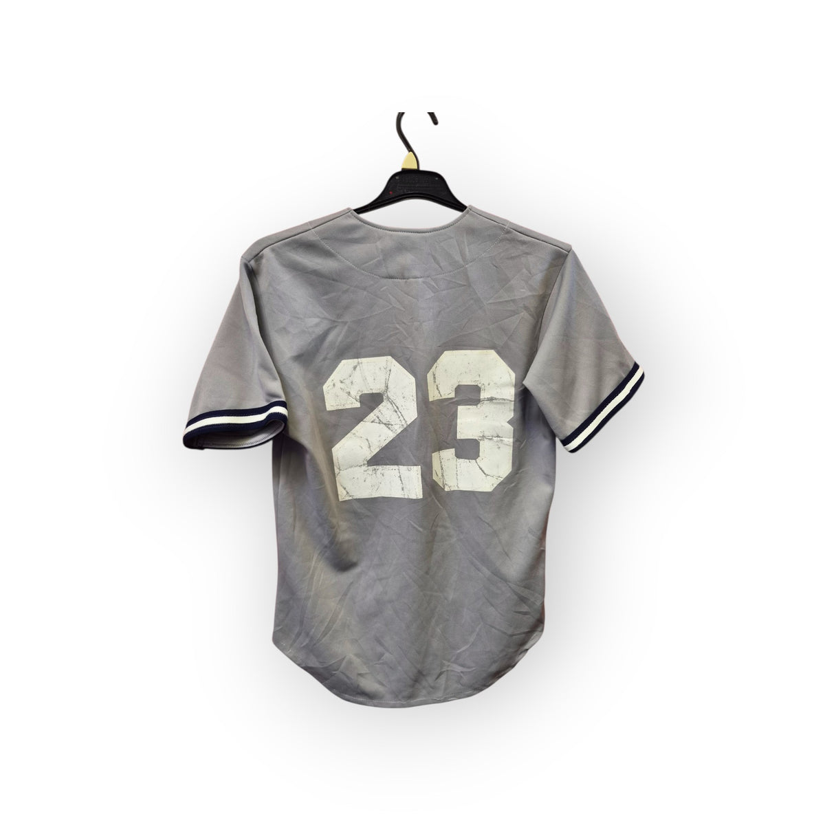 Majestic New York Yankees MLB Jersey, #23, Grey, Size Medium