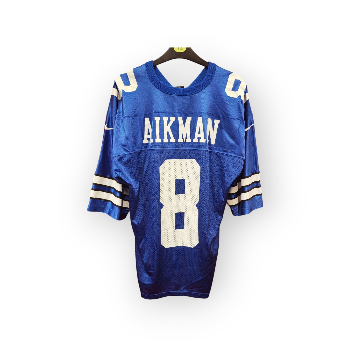 Nike Dallas Cowboys NFL Jersey, #8 Aikman, Blue, Size Medium