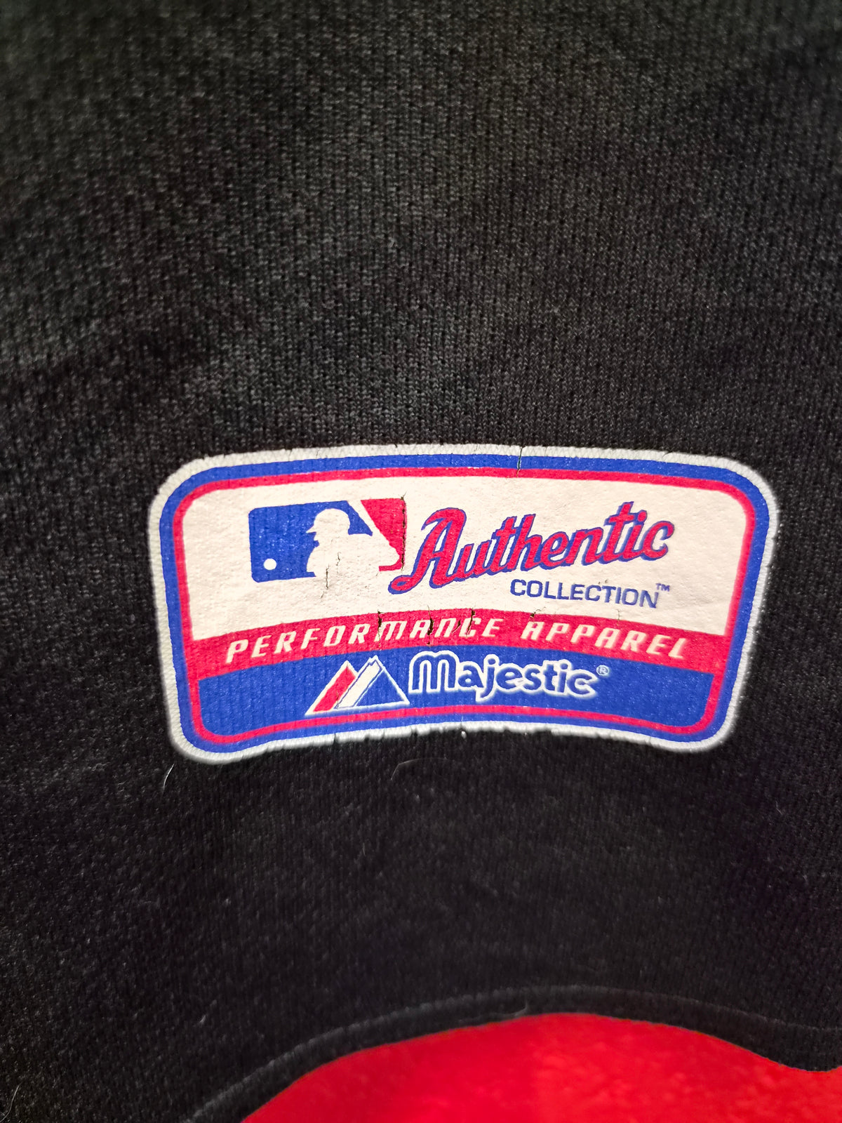 Majestic Cincinatti Reds MLB Baseball Jersey, Black, Size XXL