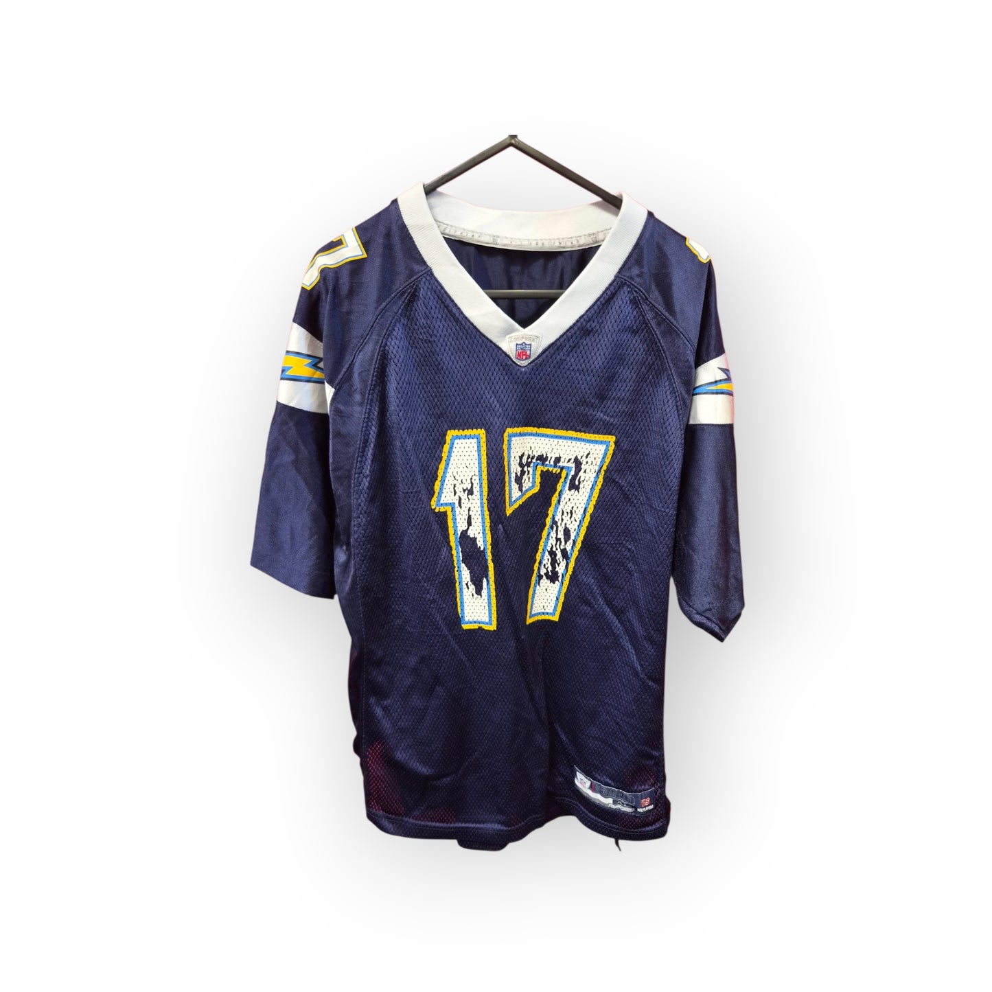 Youth Reebok Los Angeles/San Diego Chargers NFL Jersey, #17 Rivers, Navy, YXL