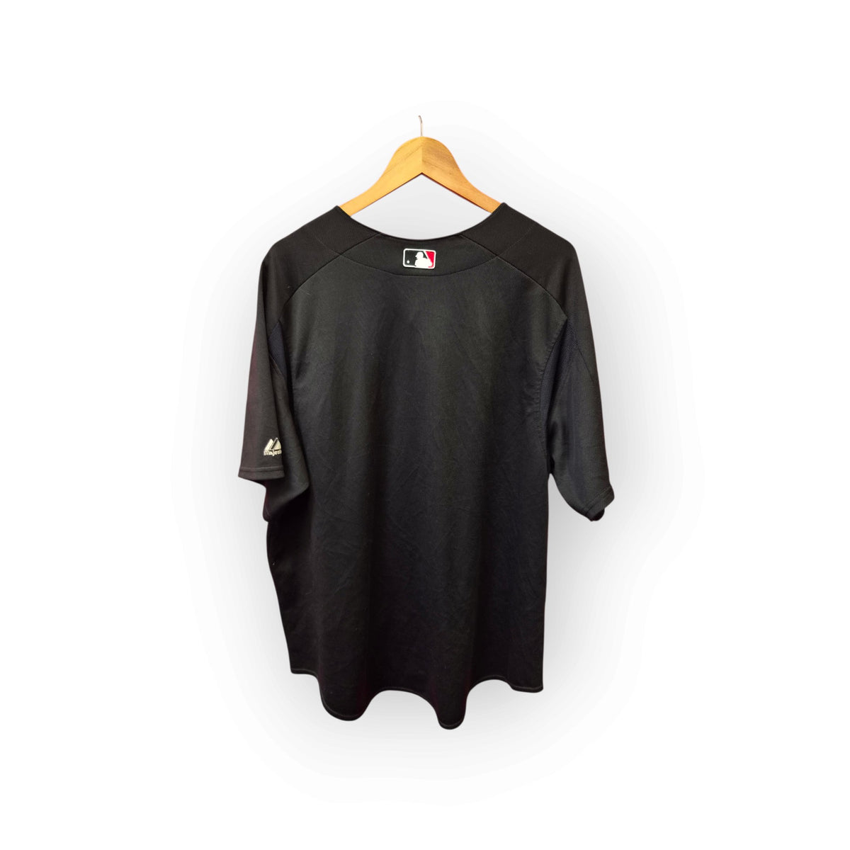 Majestic Cincinatti Reds MLB Baseball Jersey, Black, Size XXL