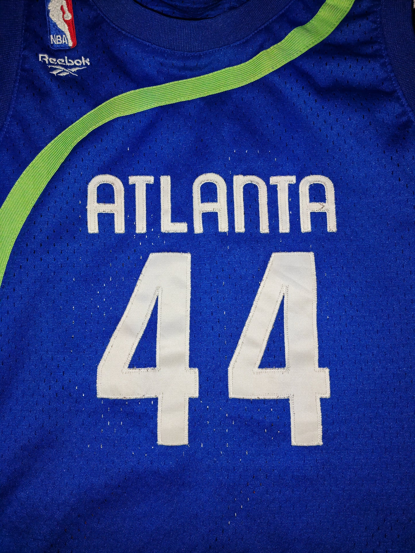 Youth Atlanta Hawks Pete Maravich NBA Jersey, #44 Pistol, Blue, Size YL