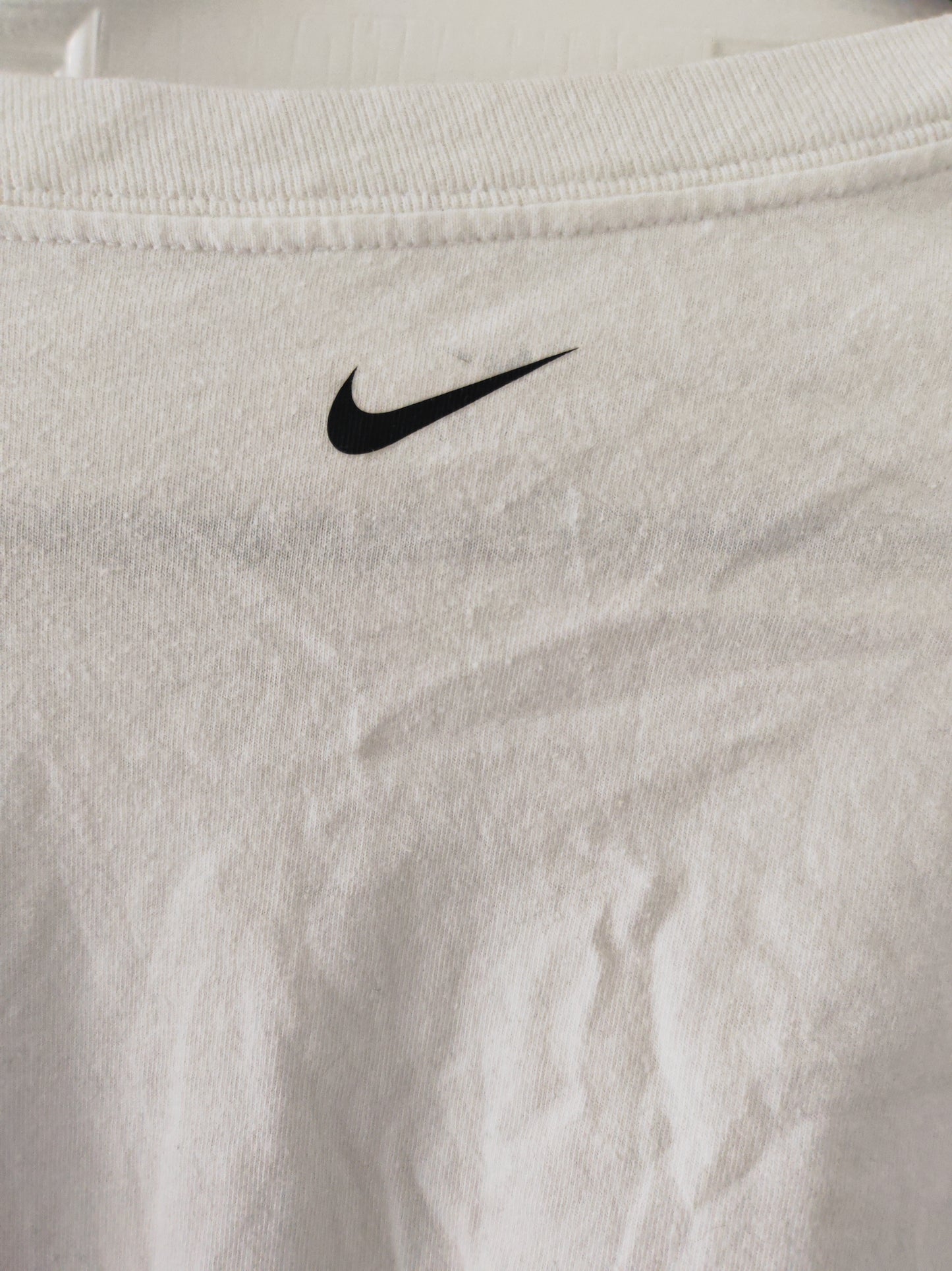 Nike Kansas City Chiefs Player Issue/Worn Long Sleeve T Shirt #39, White, Size Large