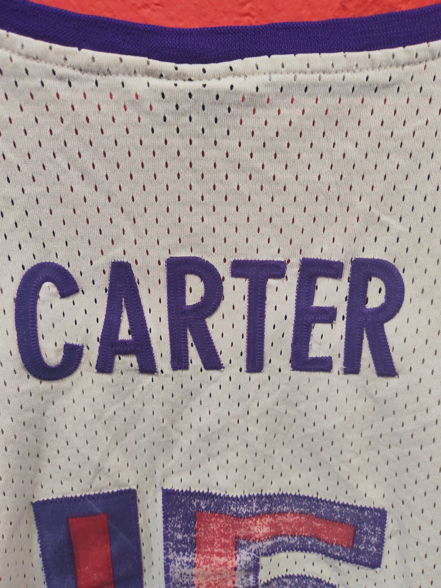 Nike Toronto Raptors NBA Jersey, #15 Carter, White, Size 4XL