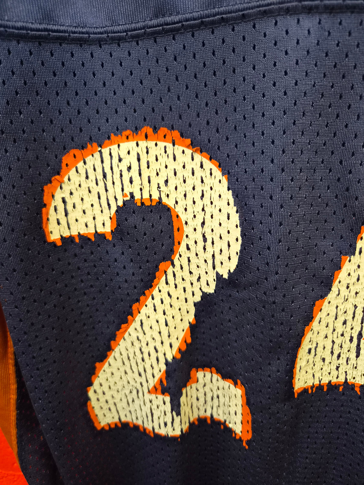 Youth Reebok Denver Broncos NFL Jersey, #24 Bailey, Navy, Size YXL