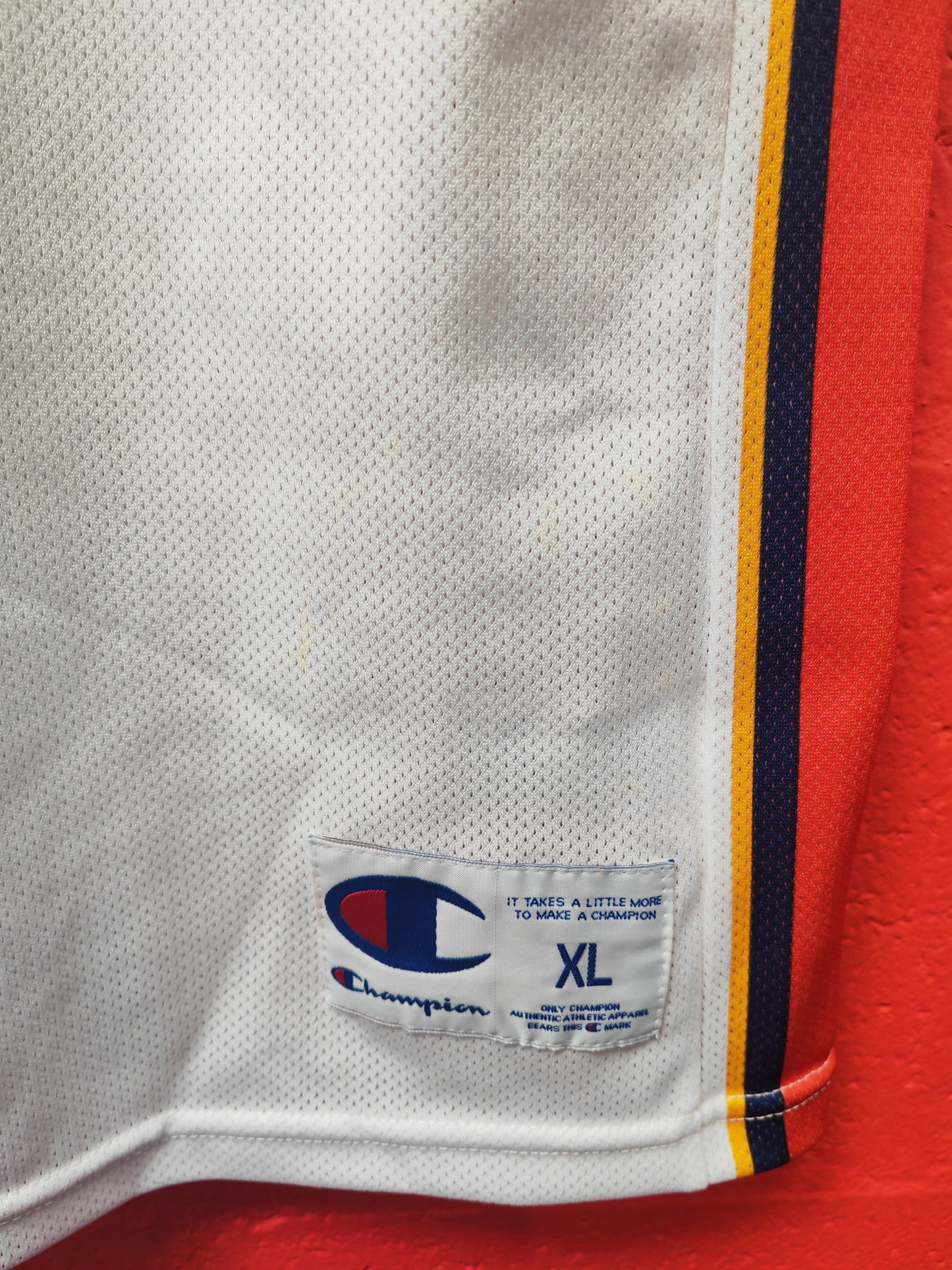 Youth Champion Golden State Warriors NBA Jersey, #18 Belinelli, White, Size YXL