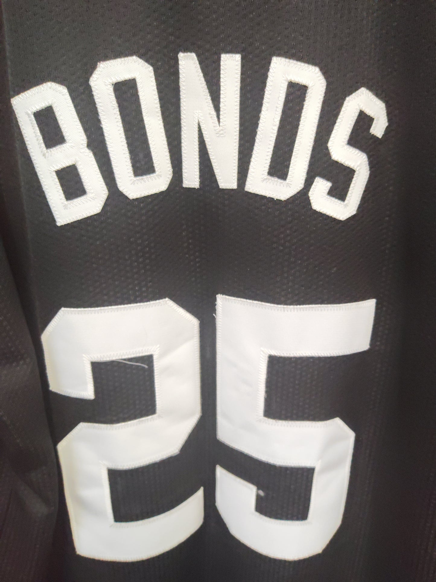 Starter San Francisco Giants MLB Jersey, #25 Bonds, Black, Size Medium