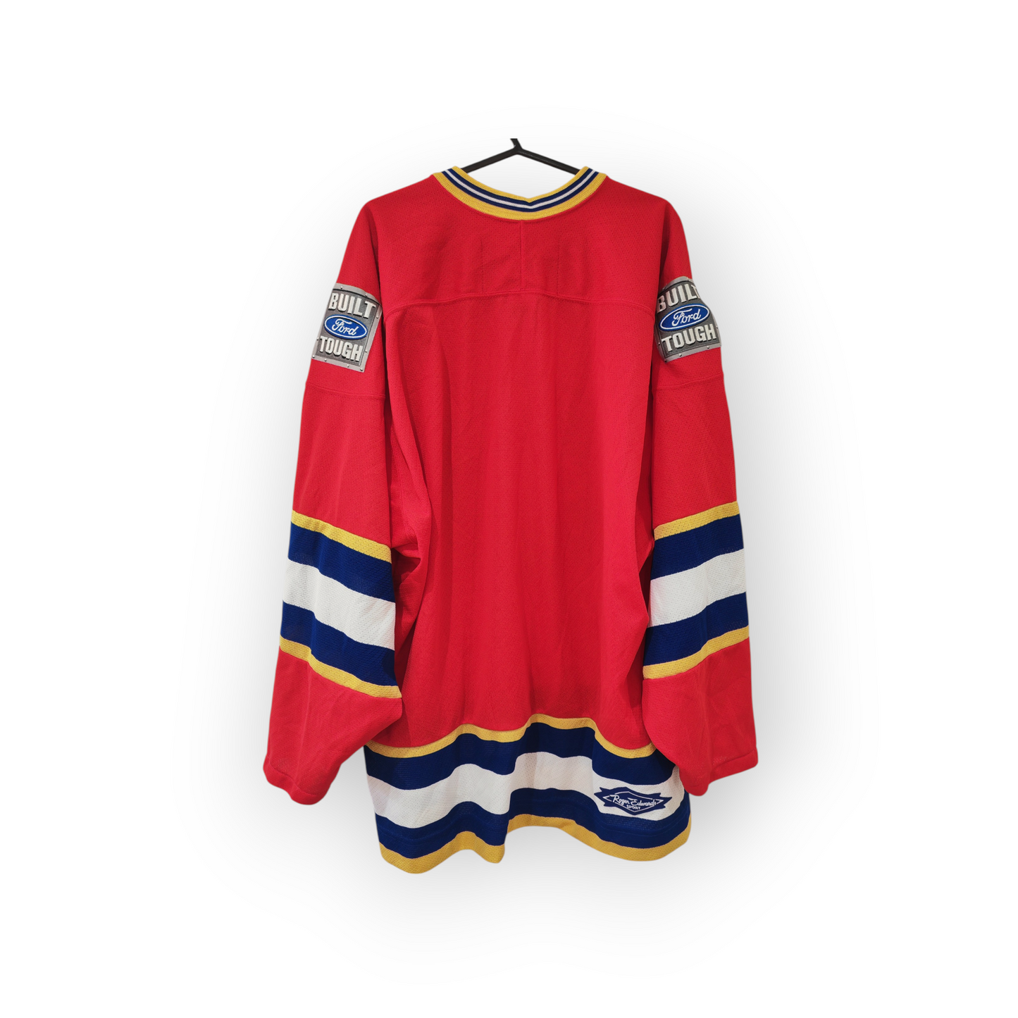 Roger Edwards Sport Hockey Night In Canada Hockey Jersey, Red, Size Large