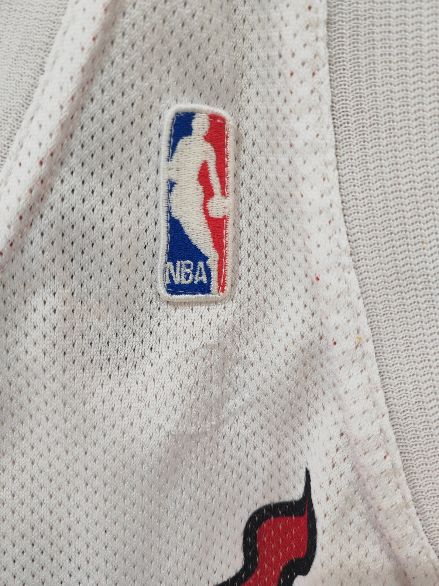 Youth Champion Miami Heat NBA Jersey, #32 O'Neal, White, Size Youth Large