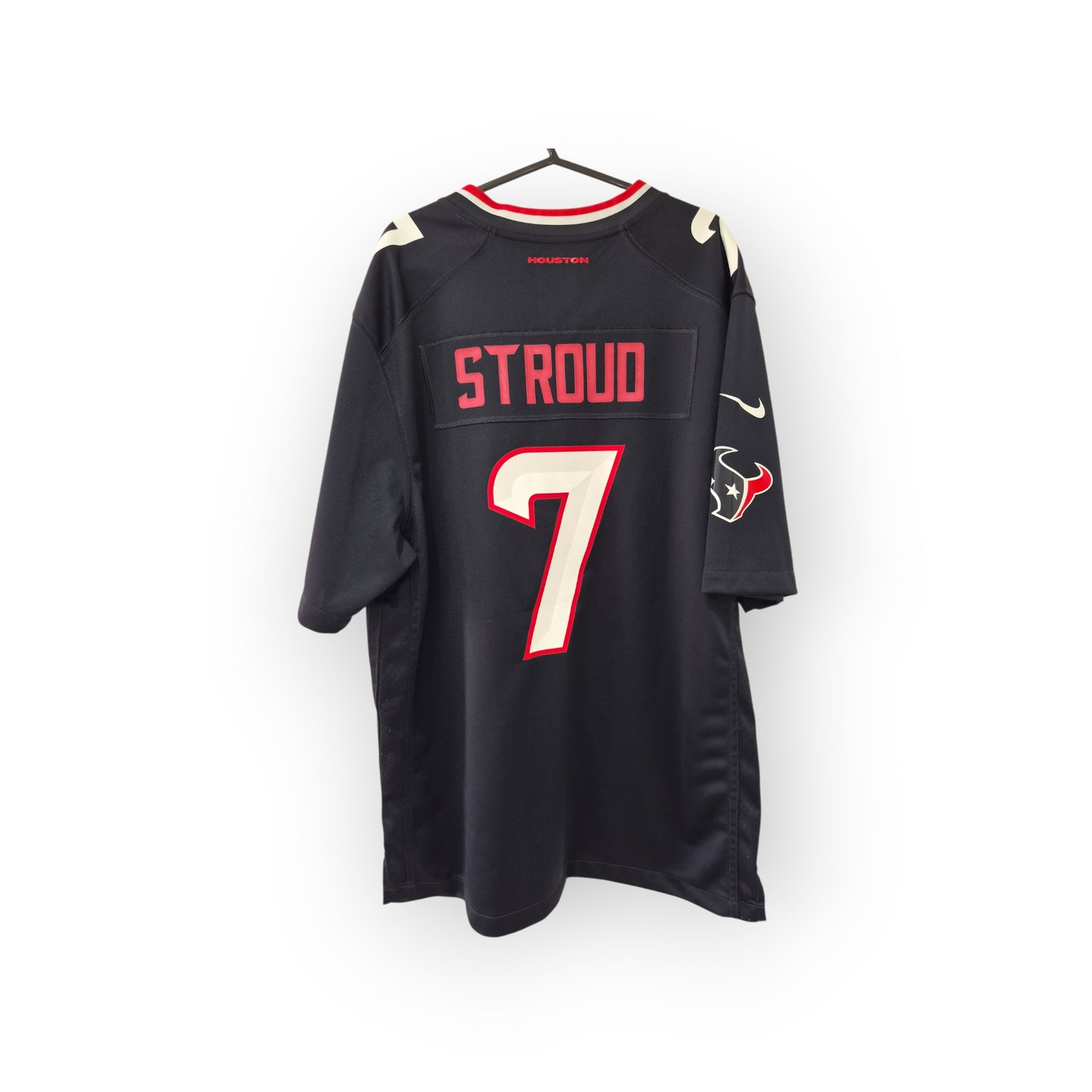 Nike Houston Texans NFL Jersey, #7 Stroud, Navy, Size Large
