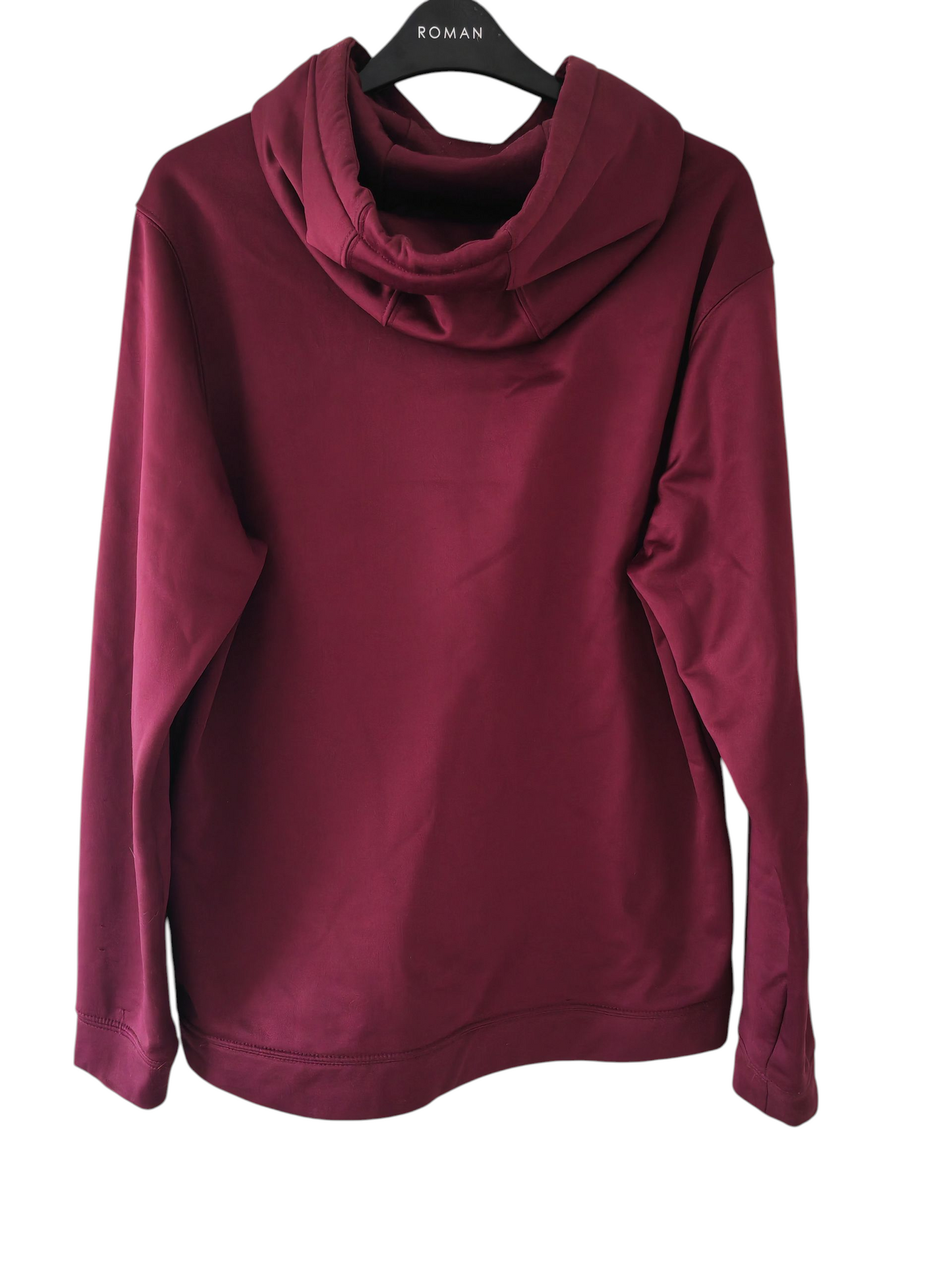 Cross Check Clothing Pullover Hoodie, Purple, Size Medium