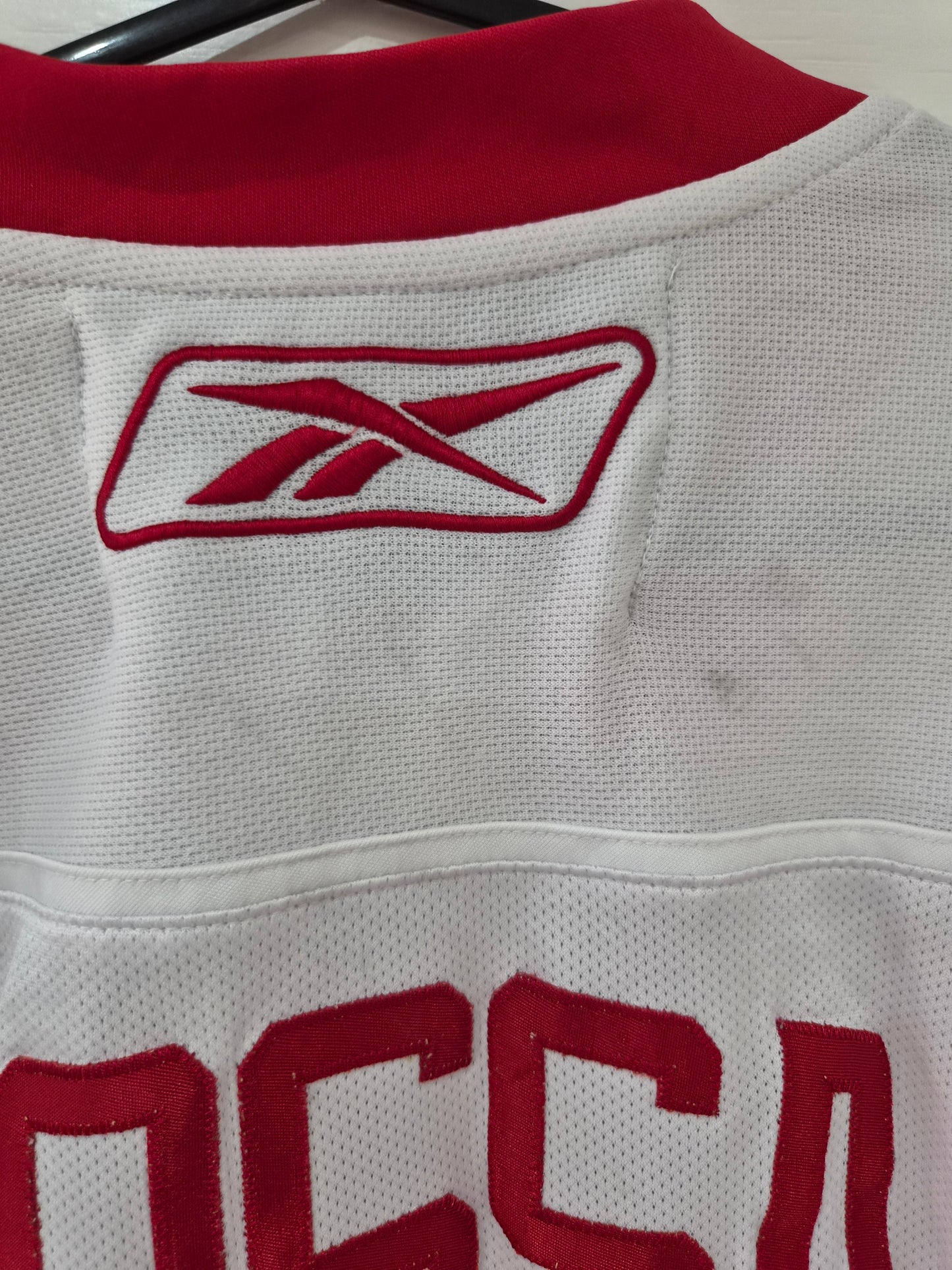 Reebok Detroit Red Wings NHL Jersey, #81 Hossa, White/Red, Size Medium