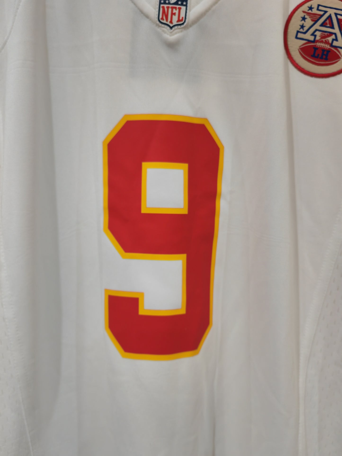 Youth Nike Kansas City Chiefs NFL Jersey, #9 Rees-Zammit, White, Size Youth Large