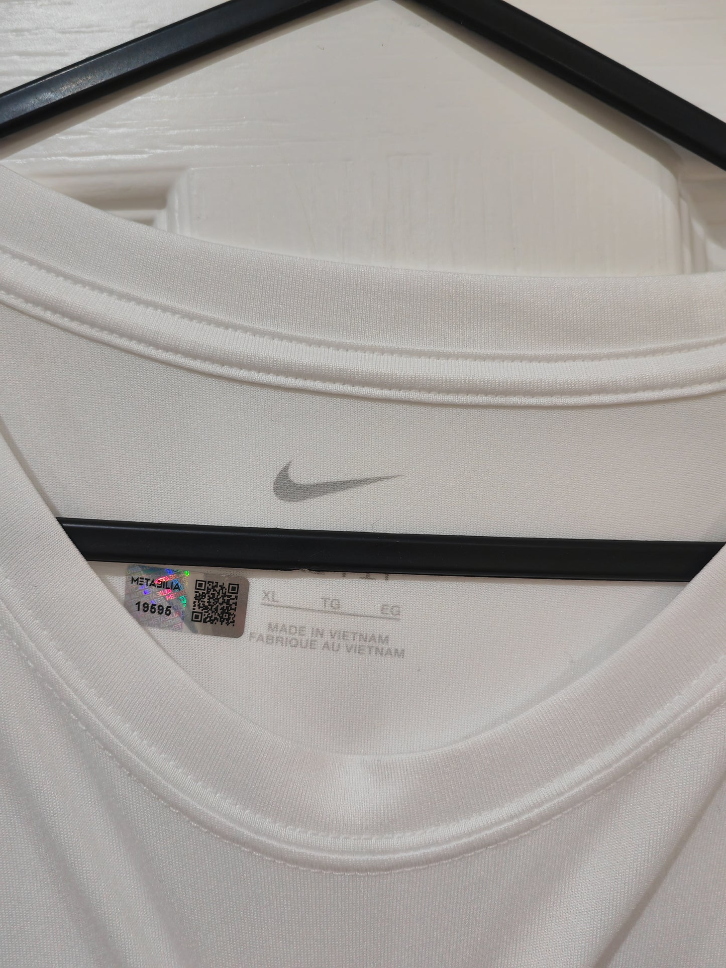 Nike Kansas City Chiefs #88 Jody Fortson Issue/Worn Warm Up Shirt, White, XL