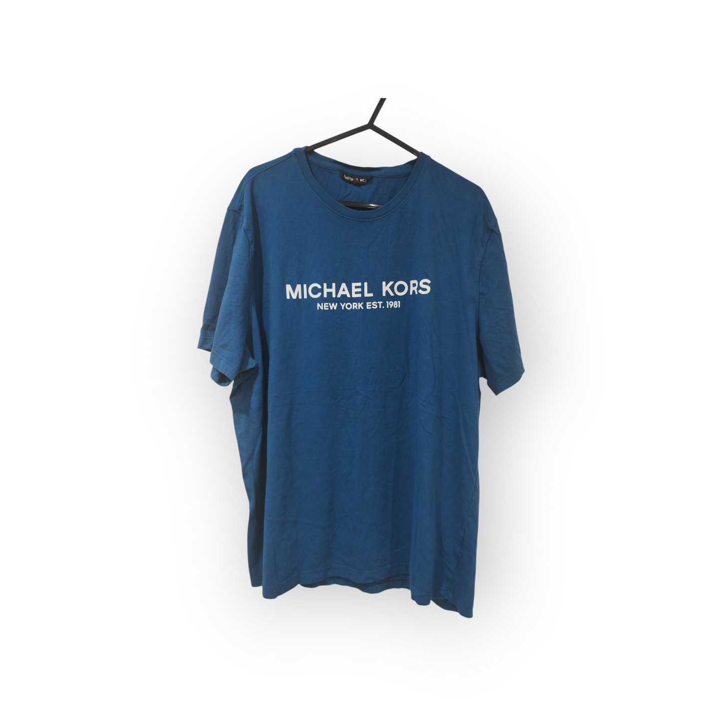 Michael Kors Short Sleeve T Shirt, Blue, Size XL