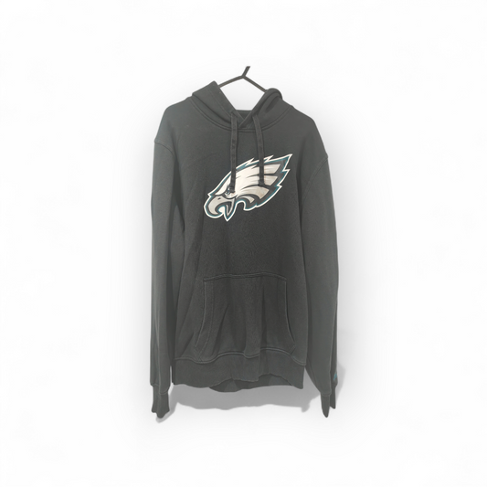 New Era Philadelphia Eagles NFL Pullover Hoodie, Black, Size Medium