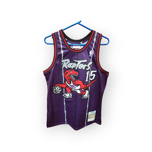 Mitchell & Ness Toronto Raptors 1998/99 NBA Jersey, #15 Carter. Purple, Size Medium