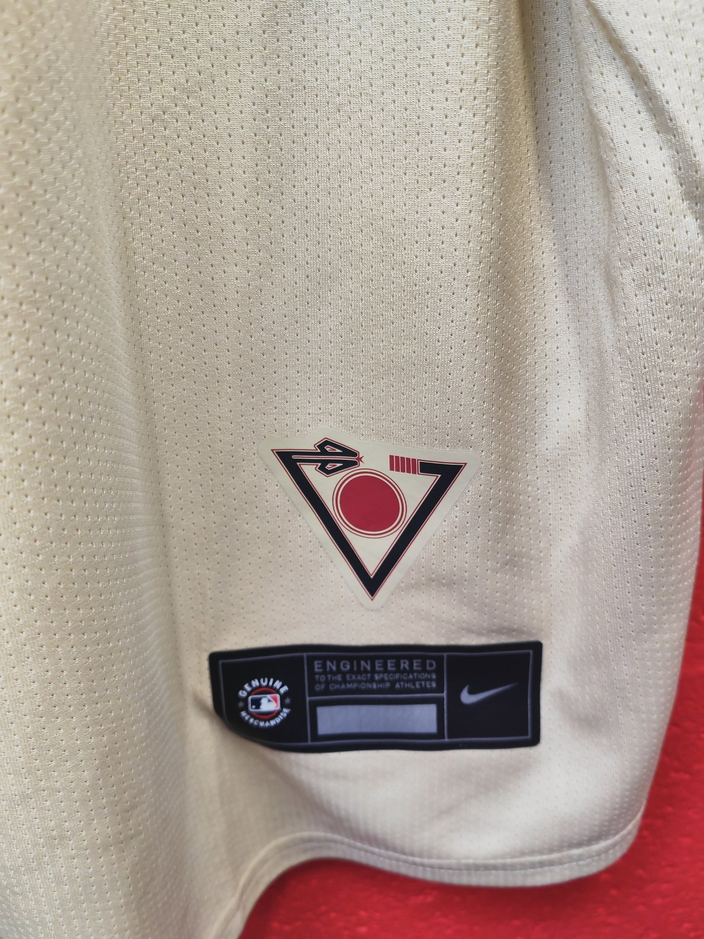 Nike Arizona Diamondbacks MLB City Connect Jersey, Beige, Size XL