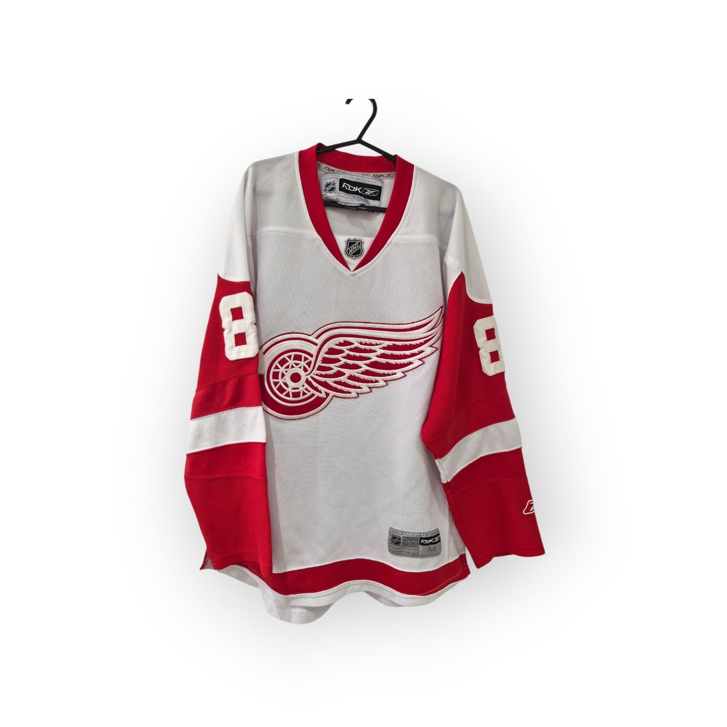 Reebok Detroit Red Wings NHL Jersey, #81 Hossa, White/Red, Size Medium