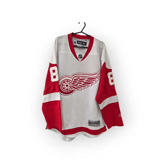 Reebok Detroit Red Wings NHL Jersey, #81 Hossa, White/Red, Size Medium