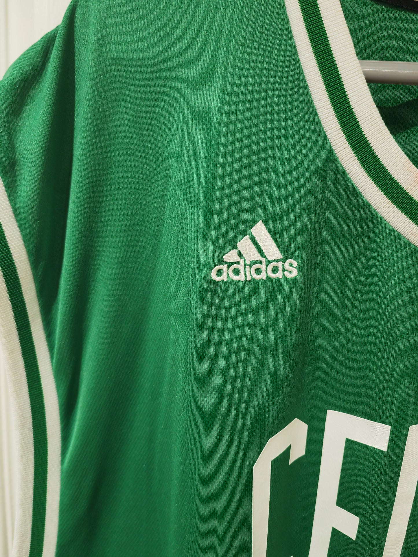 Adidas Boston Celtics NBA Jersey, #5 Garnett, Green, Size XL