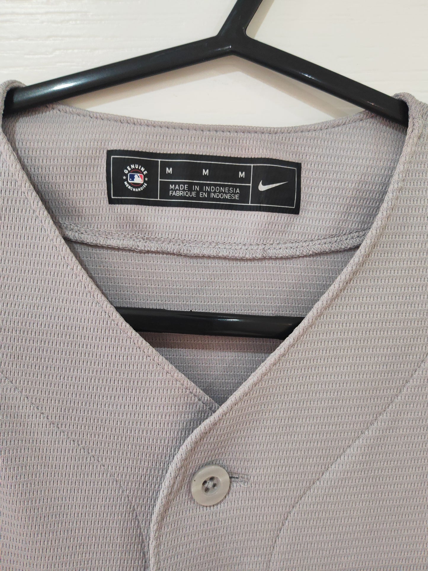 Nike Boston Red Sox MLB Jersey, Grey, Size Medium