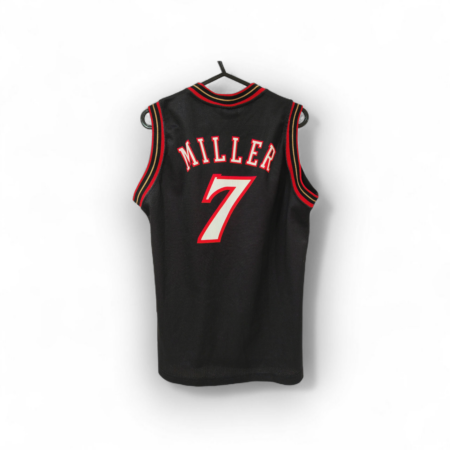 Youth Champion Philadelphia 76ers NBA Jersey, #7 Miller, Black, Size L 11-12Y