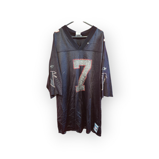 Reebok Atlanta Falcons NFL Jersey, #7 Vick, Black, Size XXL
