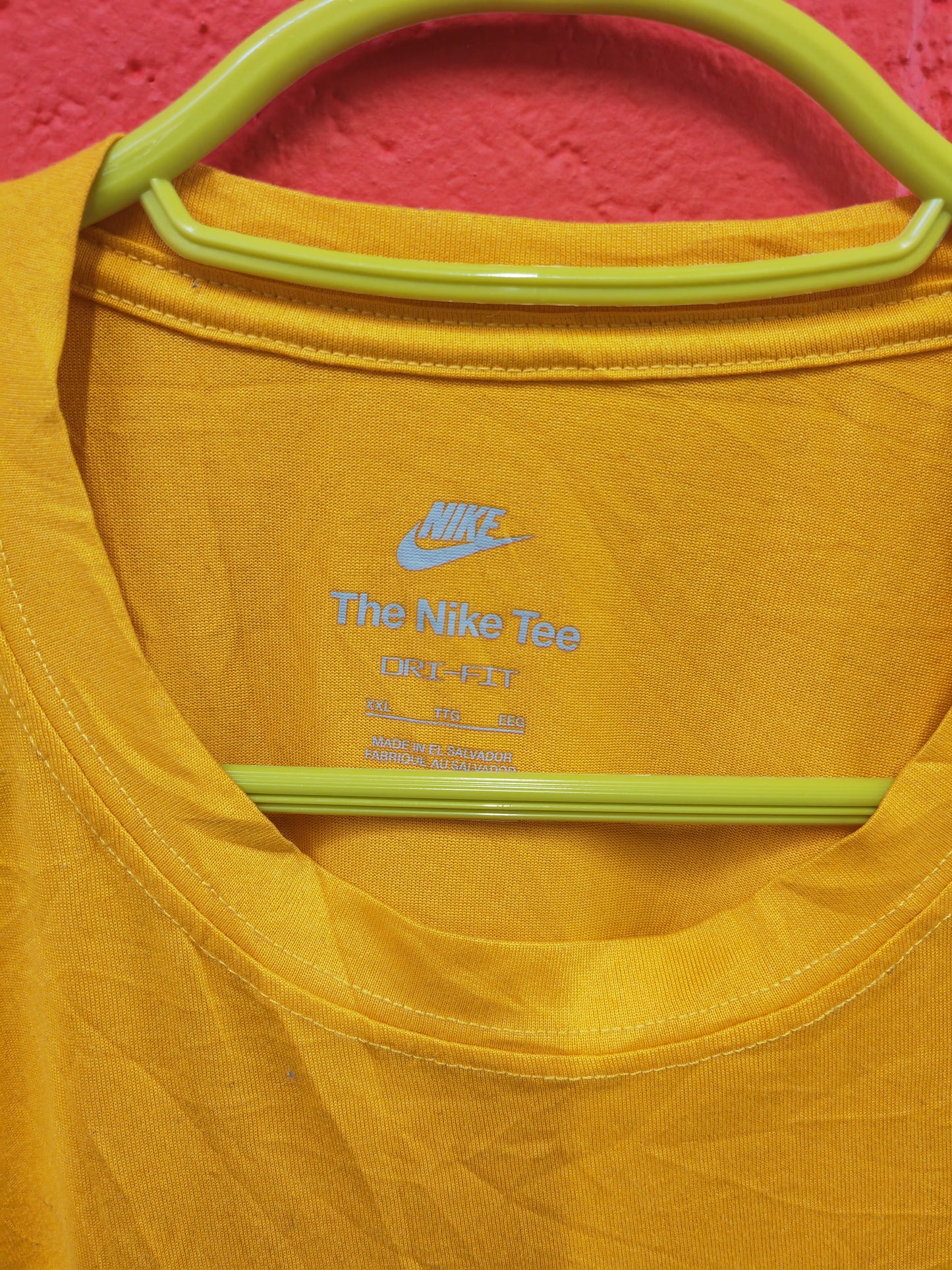 Nike Dri-fit Graceland University Yellow Jackets T Shirt, Yellow, Size XXL