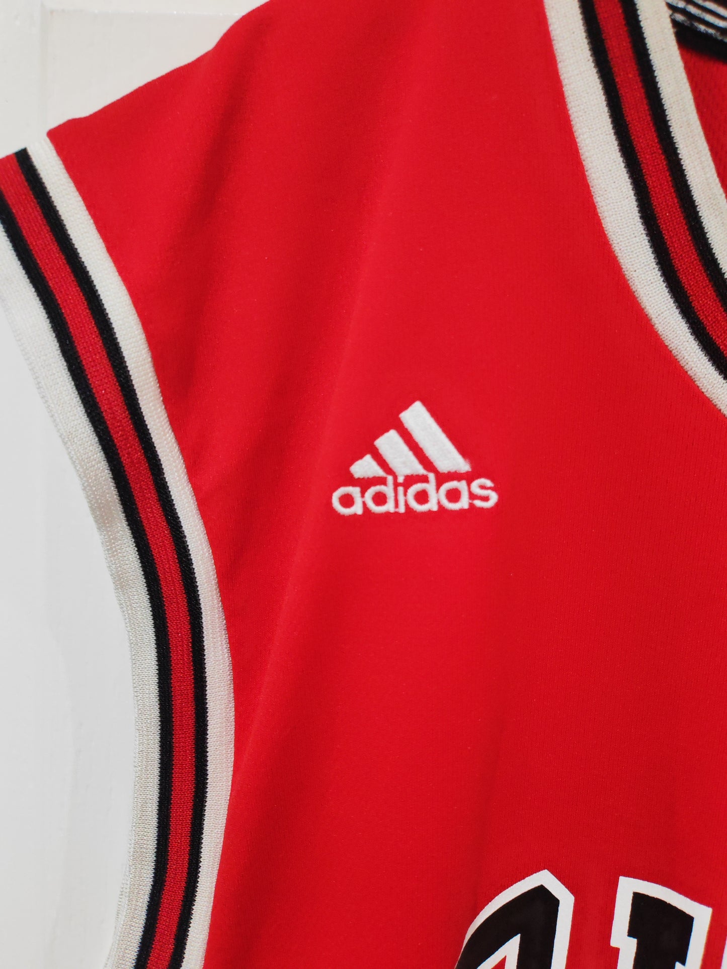 Adidas Chicago Bulls NBA Jersey, #1 Rose, Red, Size Large