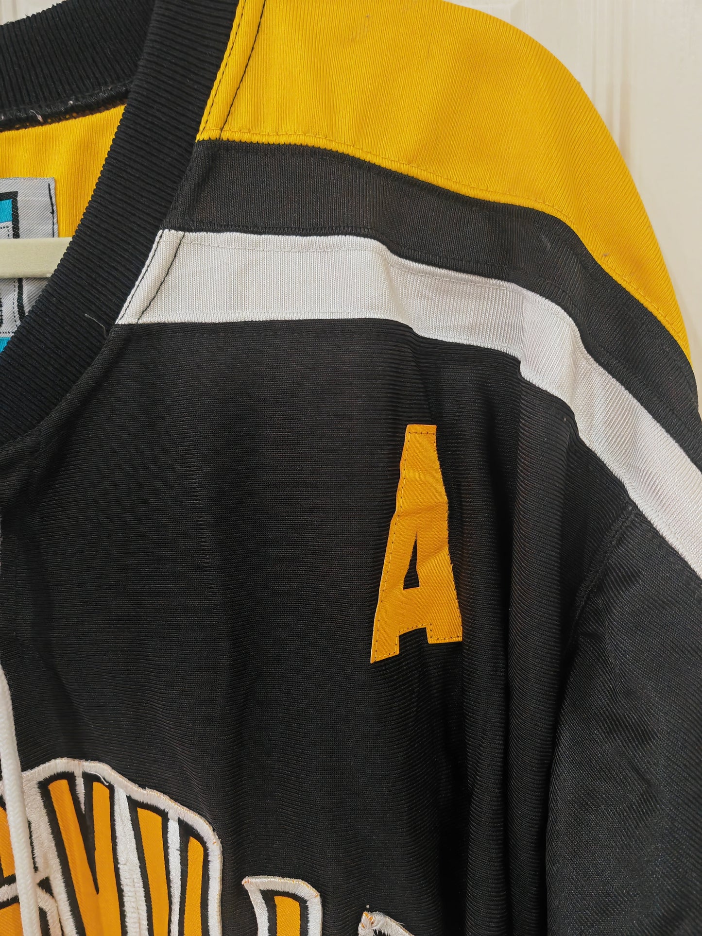 Gemini Burnsville High School Blaze Hockey Jersey, #12, Black, Size Large