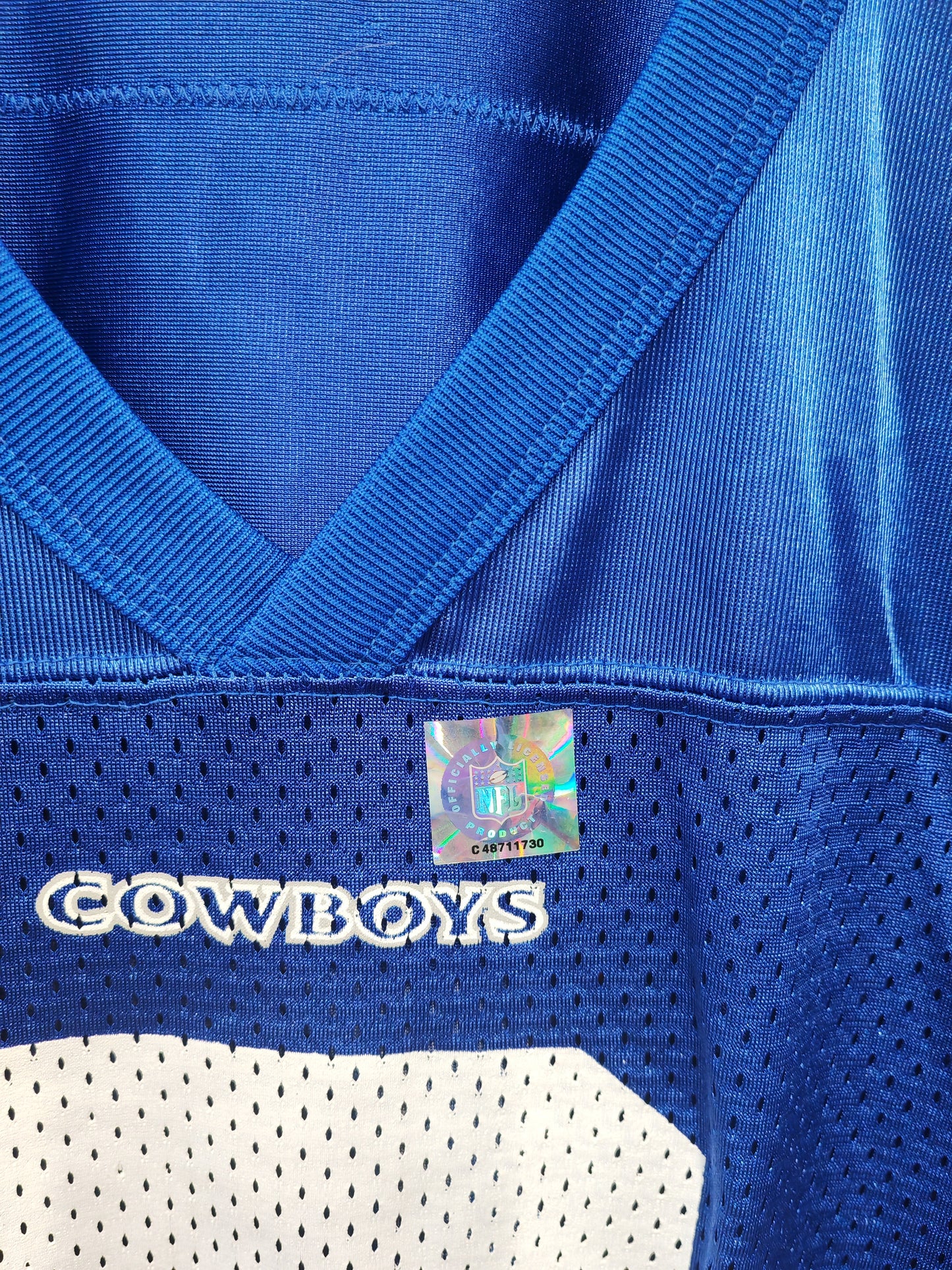 Nike Dallas Cowboys NFL Jersey, #8 Aikman, Blue, Size Medium