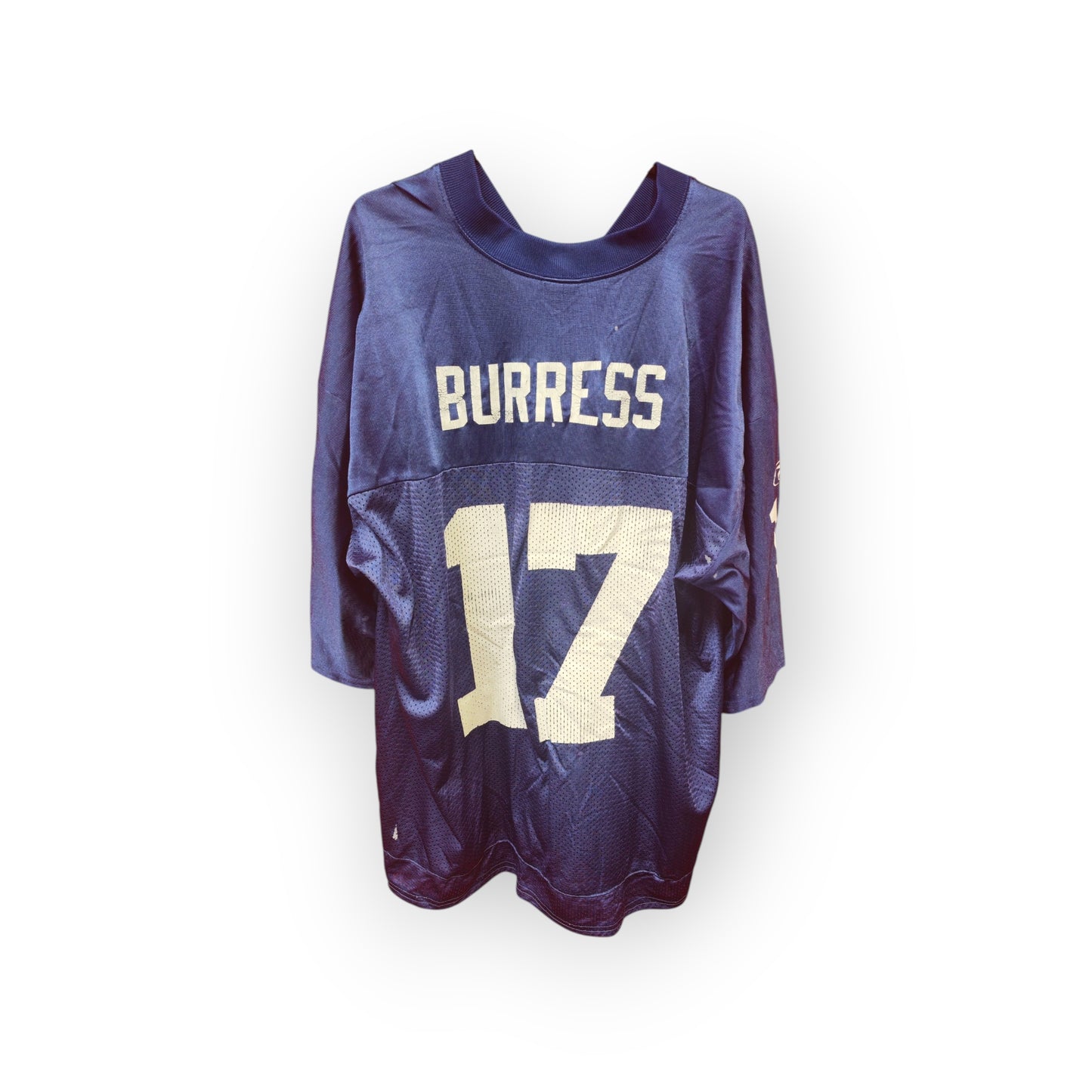 NFL New York Giants Jersey, #17 Burress, Blue, Size XL