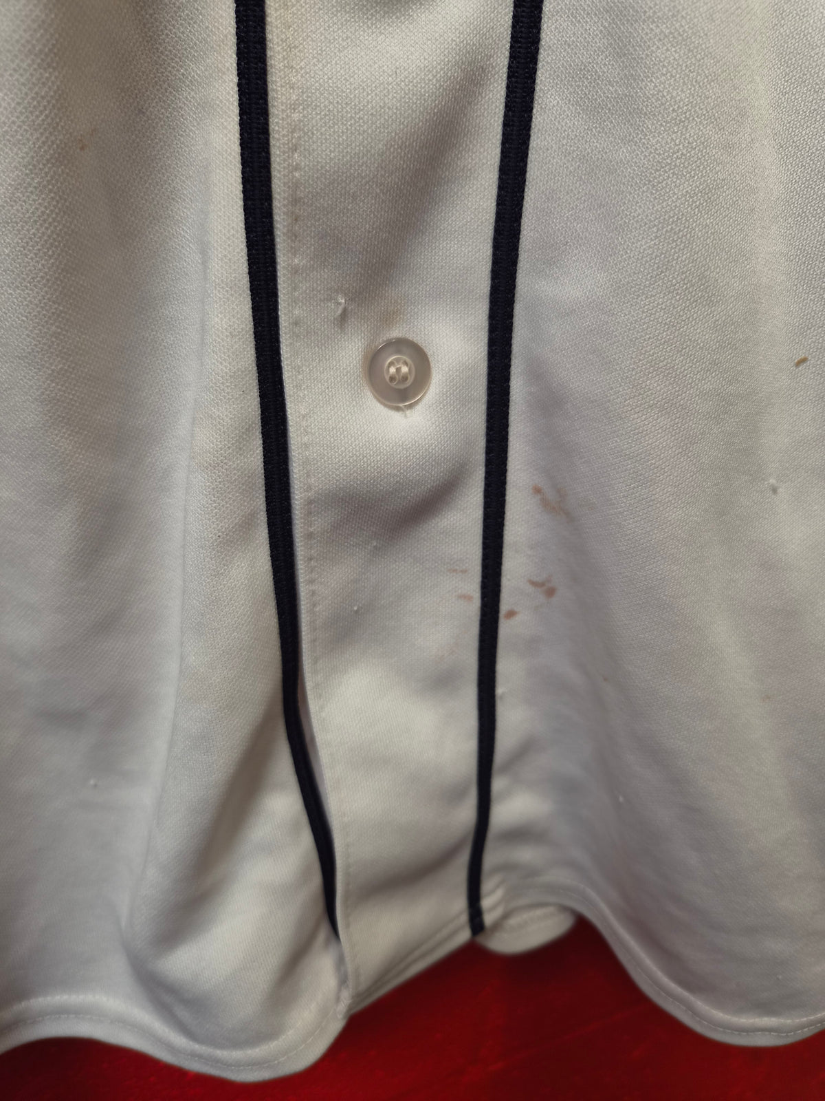 Majestic Detroit Tigers MLB Jersey, White, Size XXL