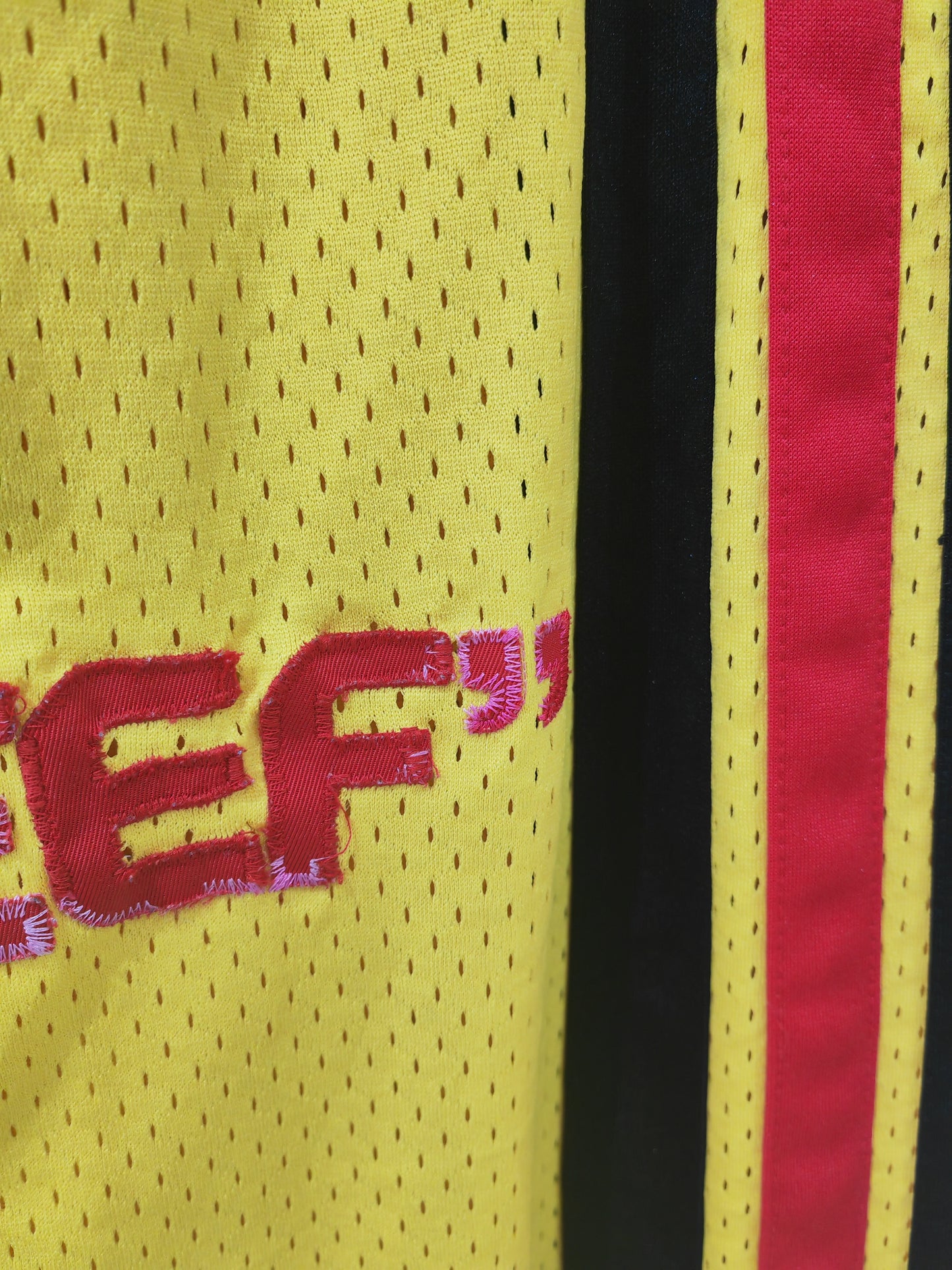 Nike Atlanta Hawks NBA Jersey, #3 Shareef, Yellow, Size XXL