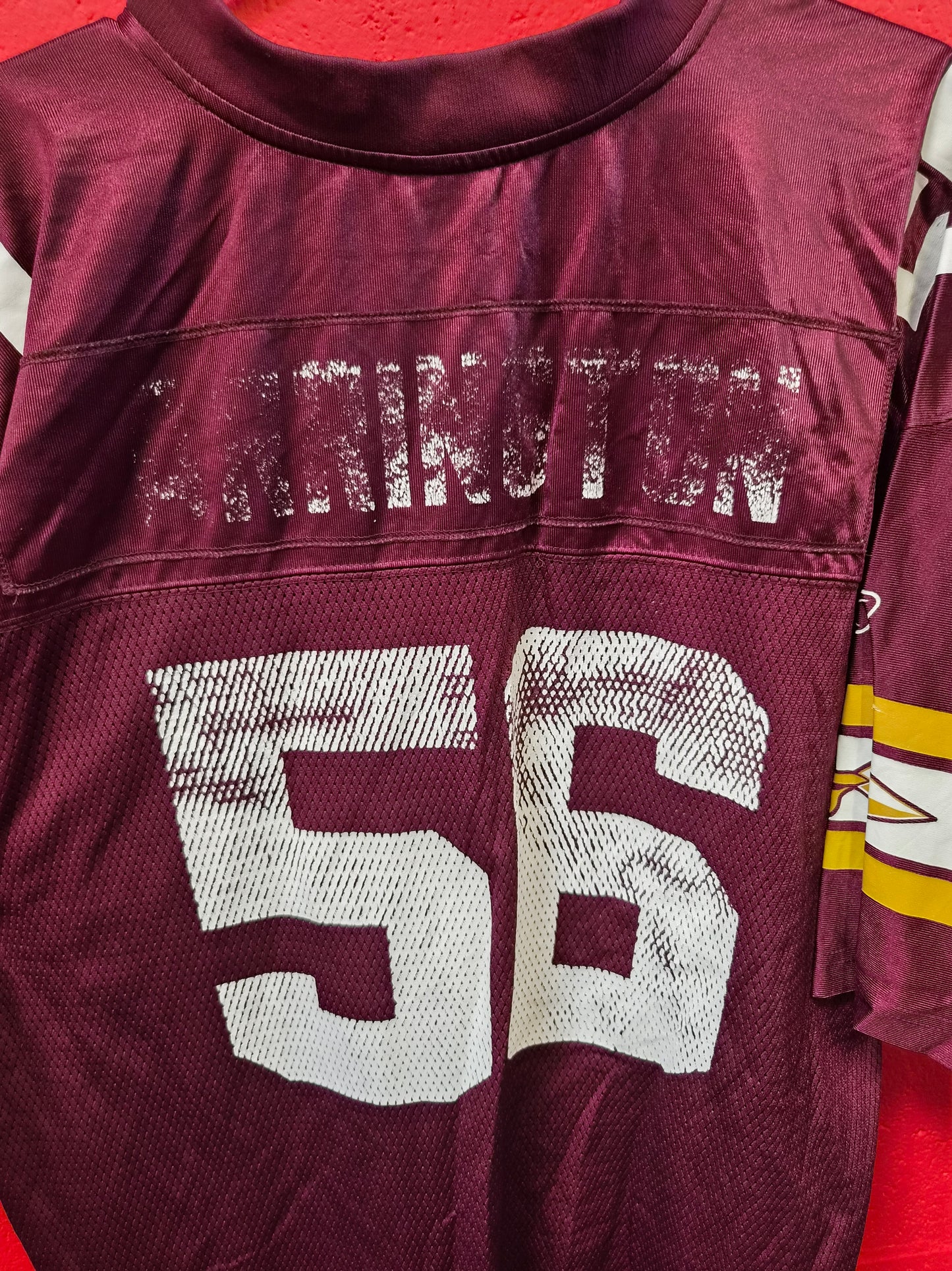Reebok Washington Redskins NFL Jersey, #56 Arrington, Burgundy, Size XXL