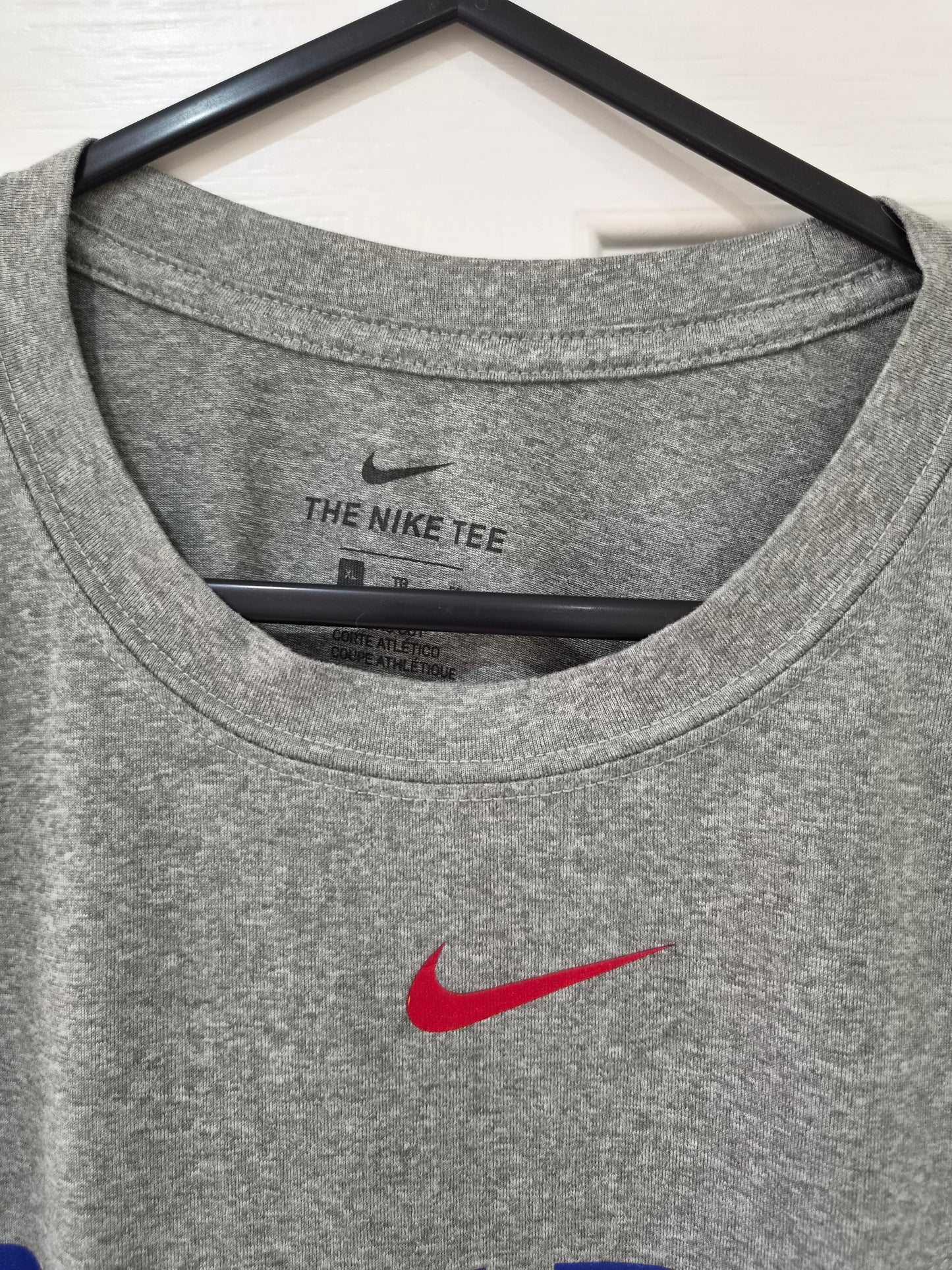 Nike Dri-fit Chicago Cubs MLB T Shirt, Grey, Size XL