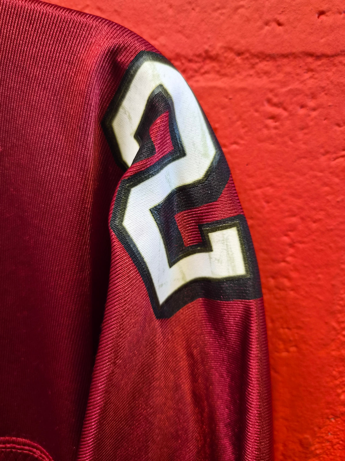 Reebok San Francisco 49ers NFL Jersey, #21 Gore, Red, Size XXXL