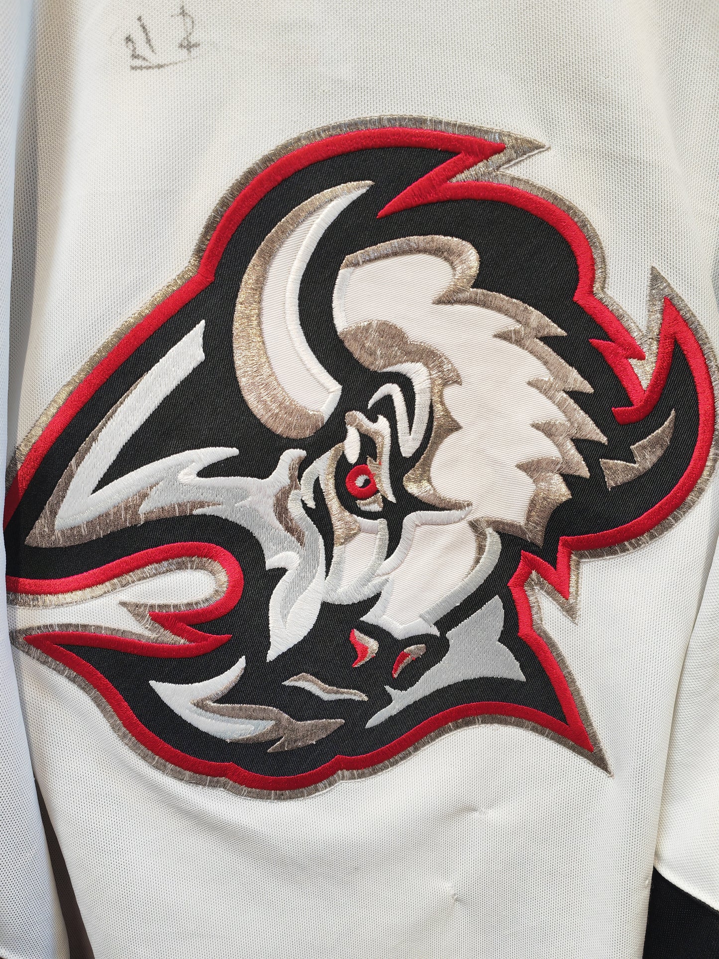 CCM Buffalo Sabres NHL Jersey, White, Size Large