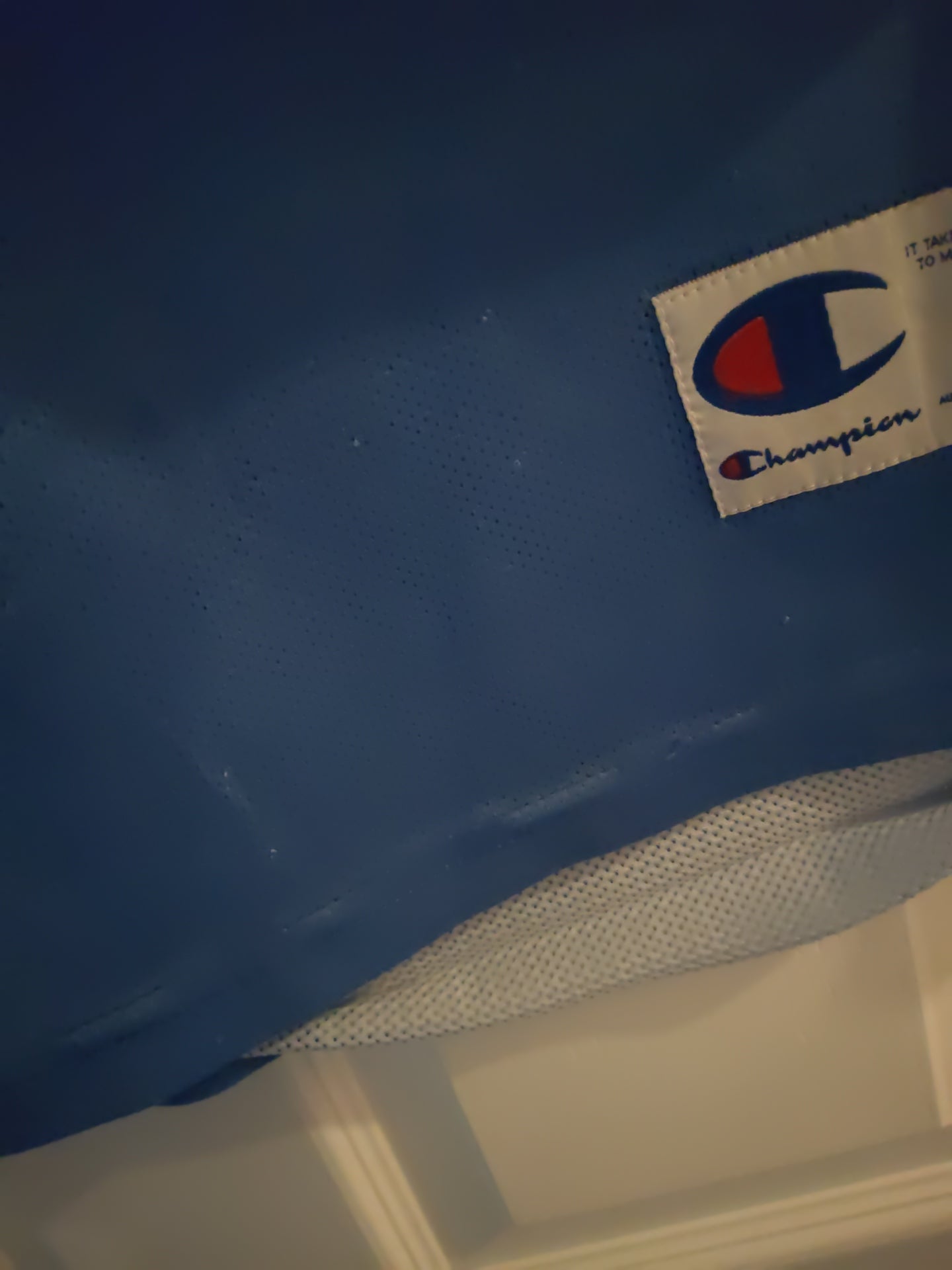 Champion Denver Nuggets NBA Jersey, #3 Iverson, Blue, Size Large